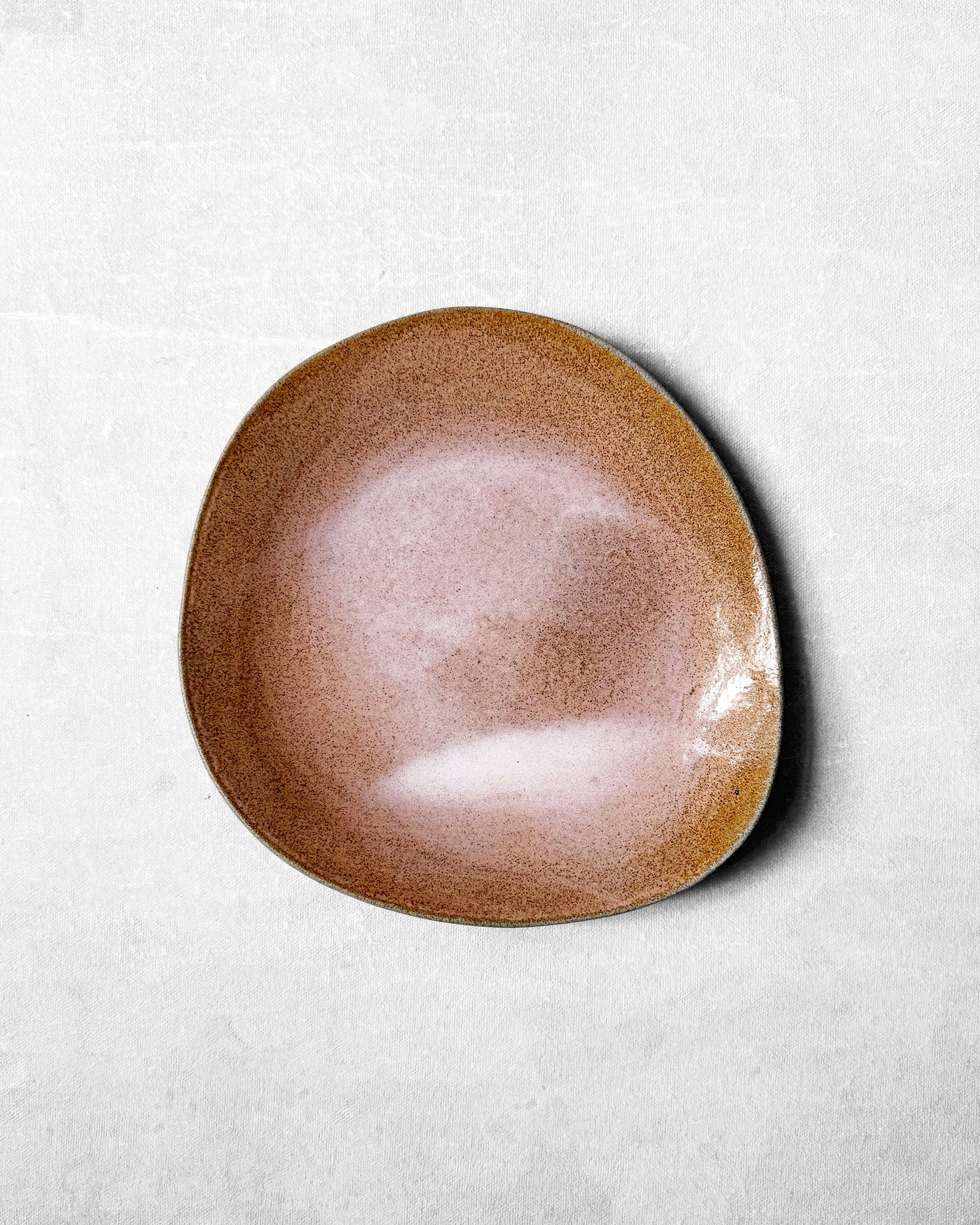 Dessert Plate in Rose Swirl