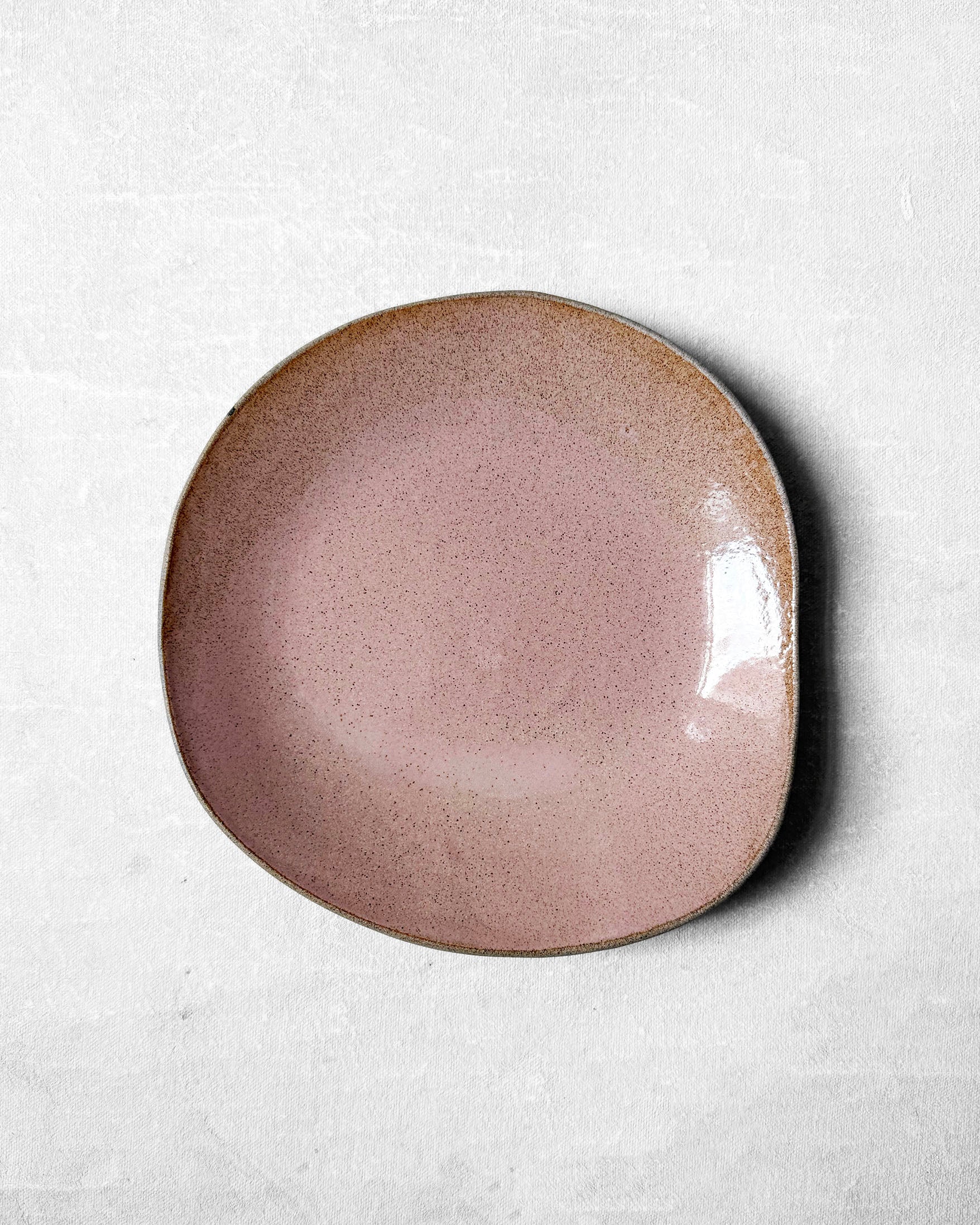 Dessert Plate in Petal Pink