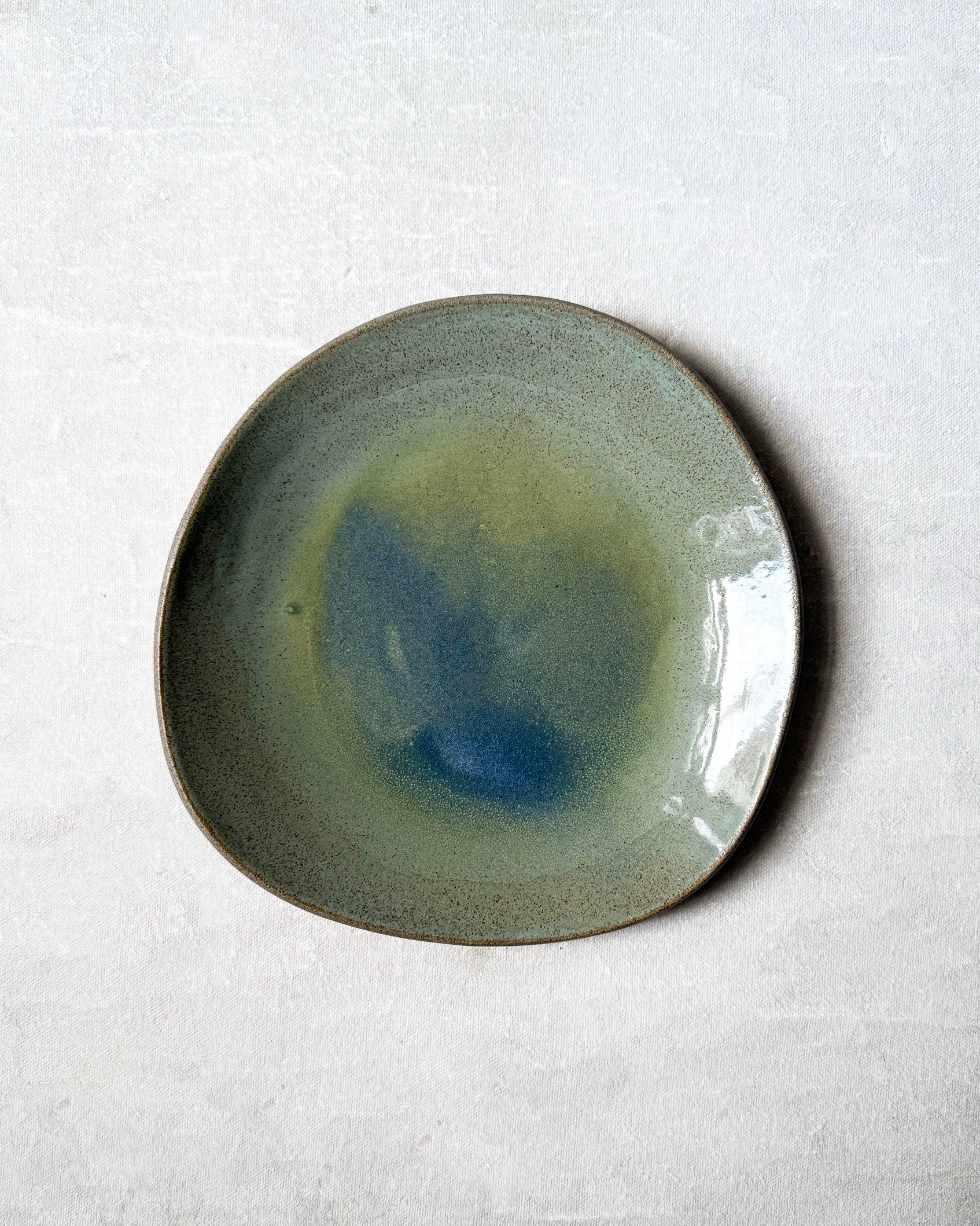 Dessert Plate in Zen Garden
