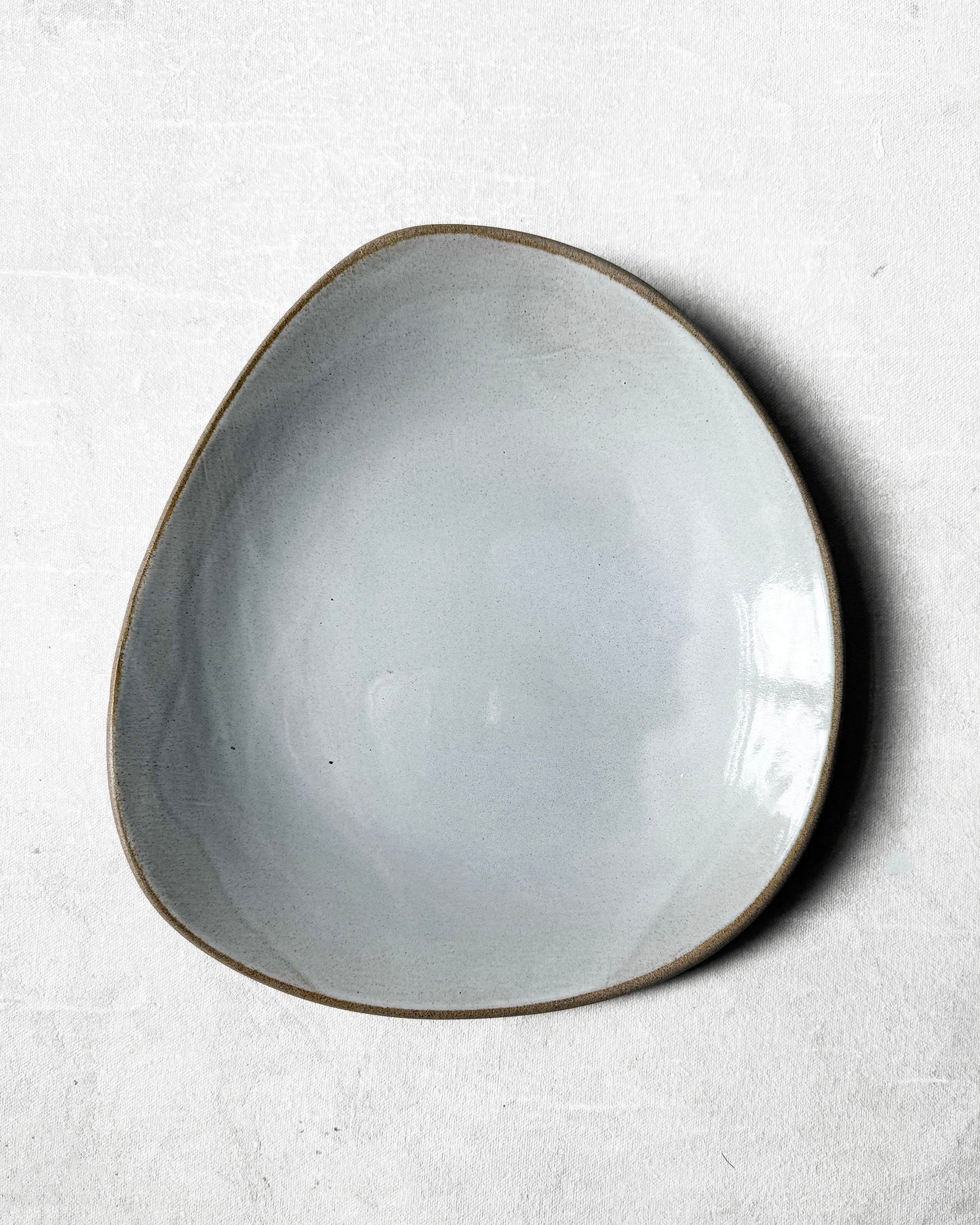 Dinner Plate in Dove White