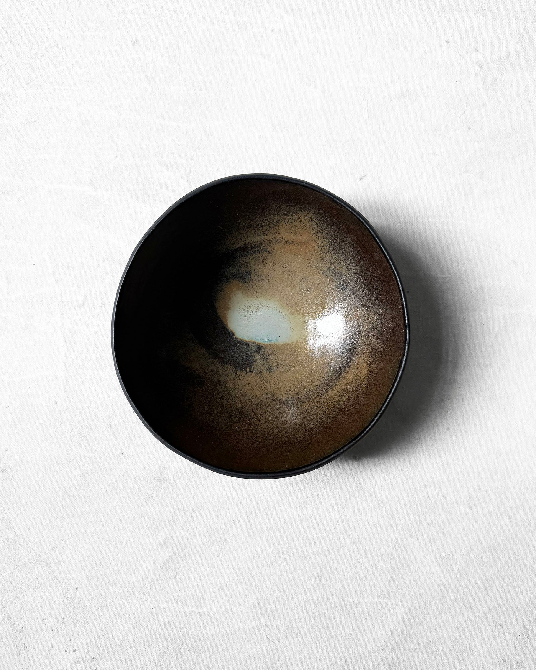 Breakfast Bowl in Sepia Brown