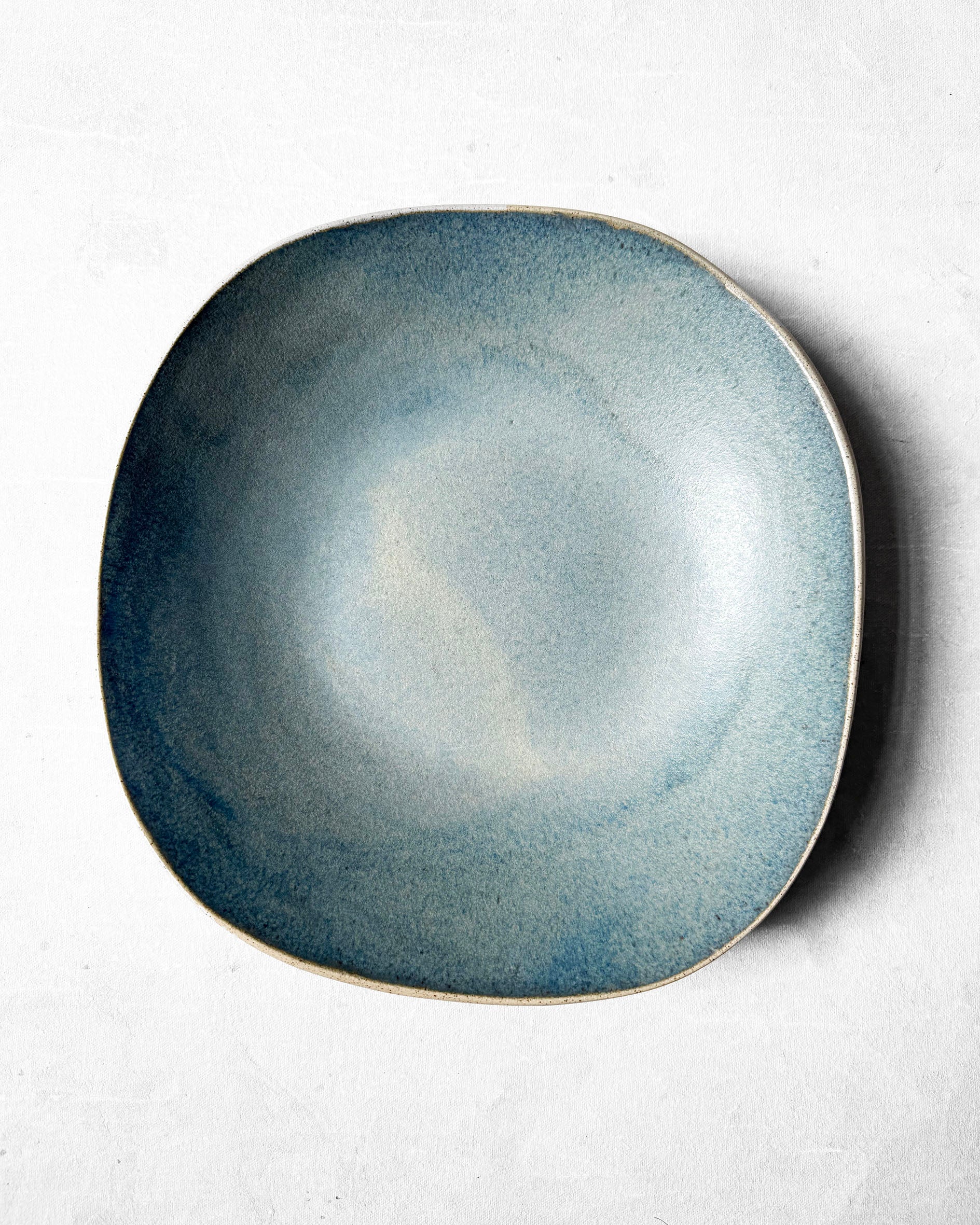 Salad Bowl in Matte Whisper Blue