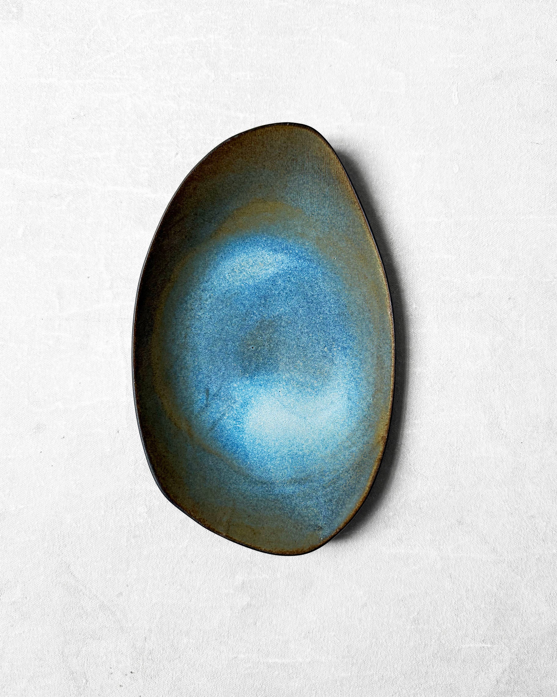 Small Serving Platter in Sky Blue