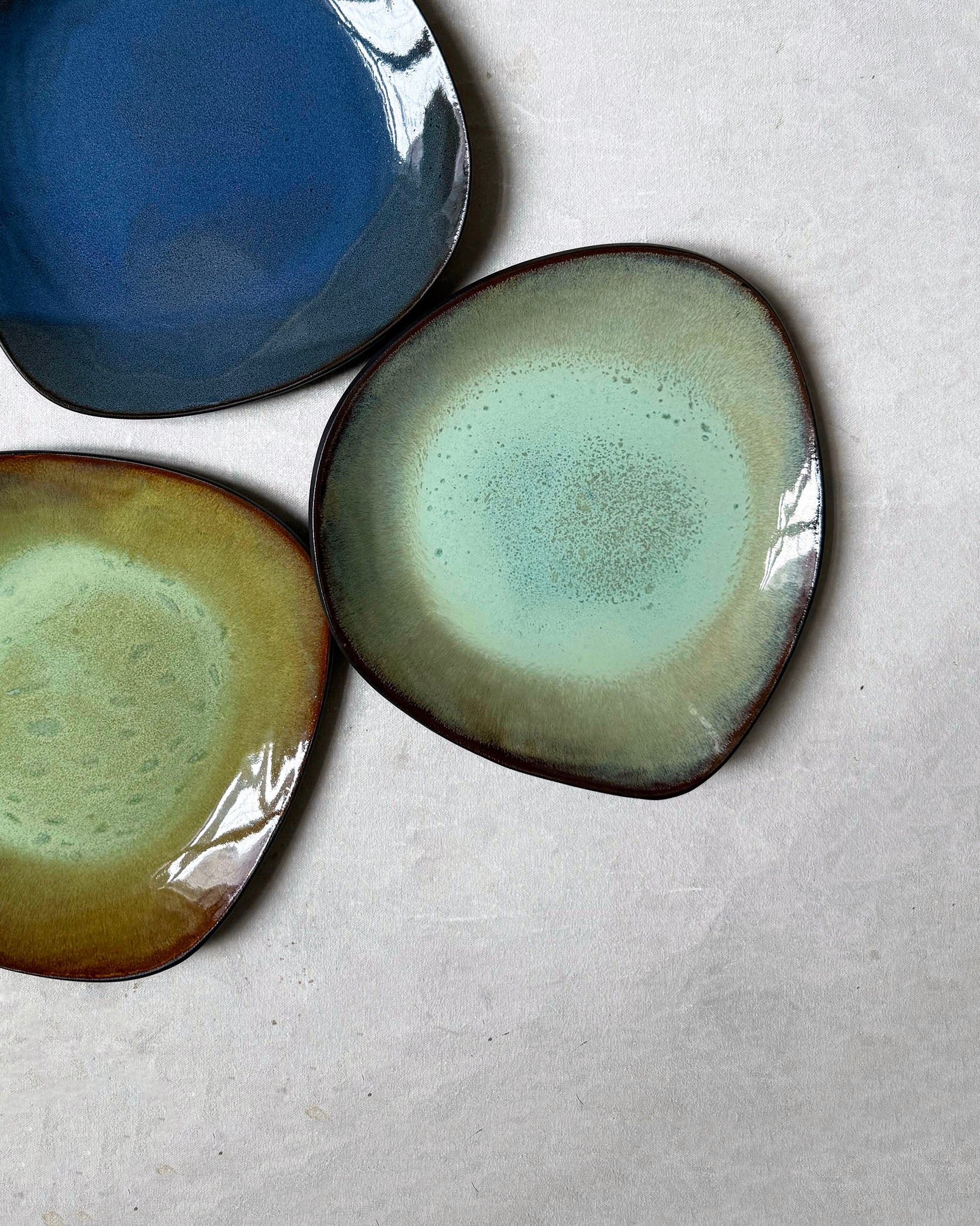Dinner Plate in Seafoam