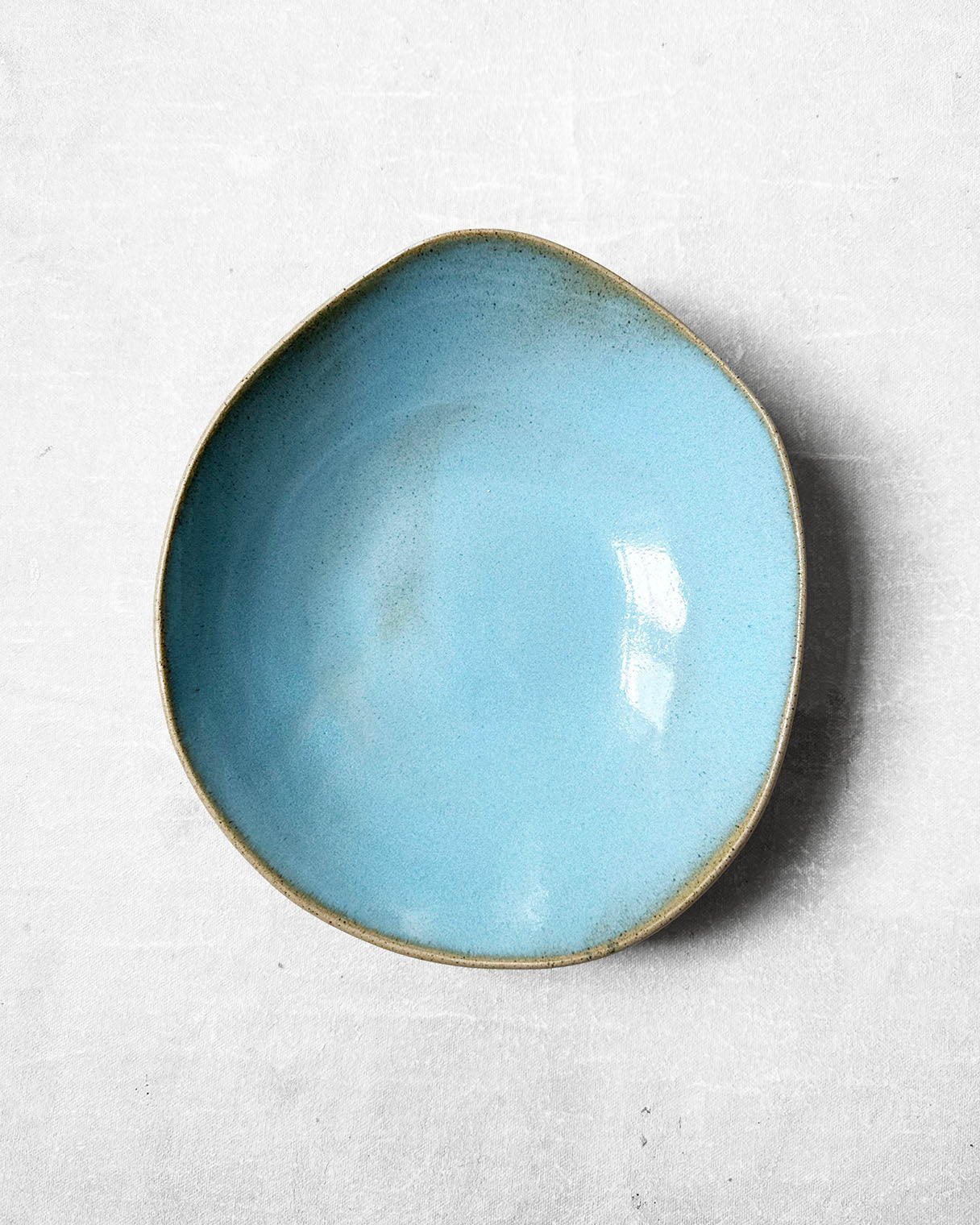 Pasta Bowl in Pure Sky Blue