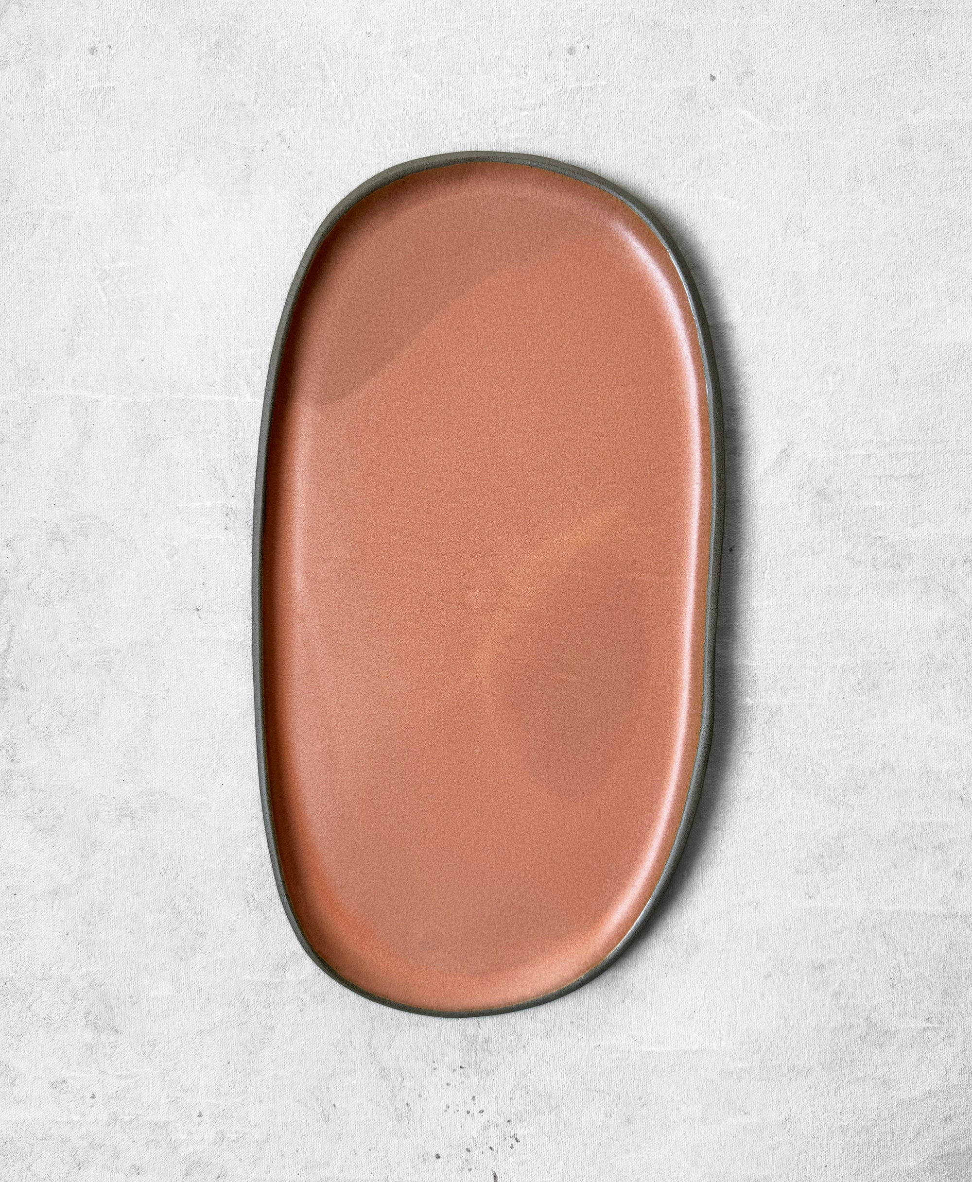 Serving Platter in Apricot