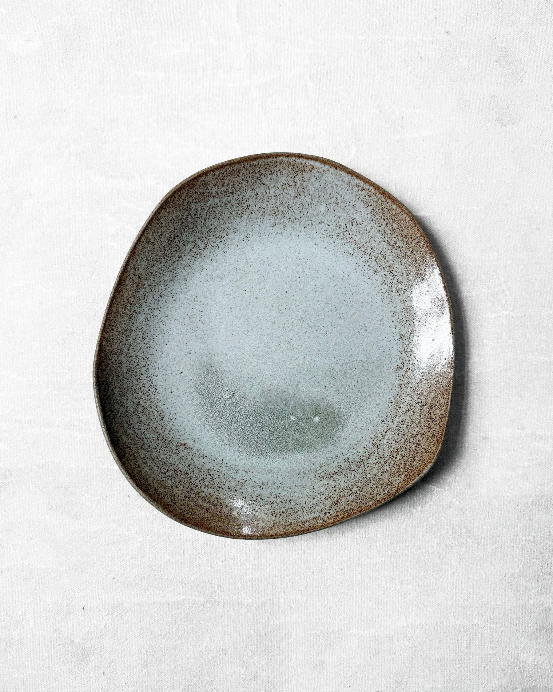 Dessert Plate in Glacier Splash