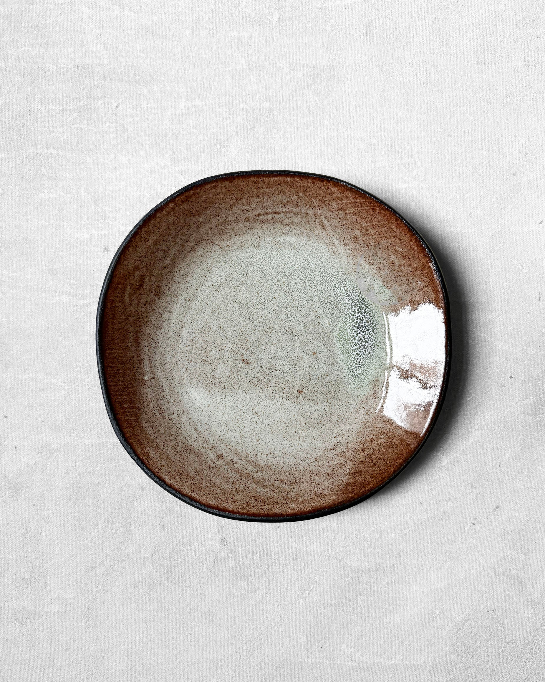 Dessert Plate in Rusty Sage