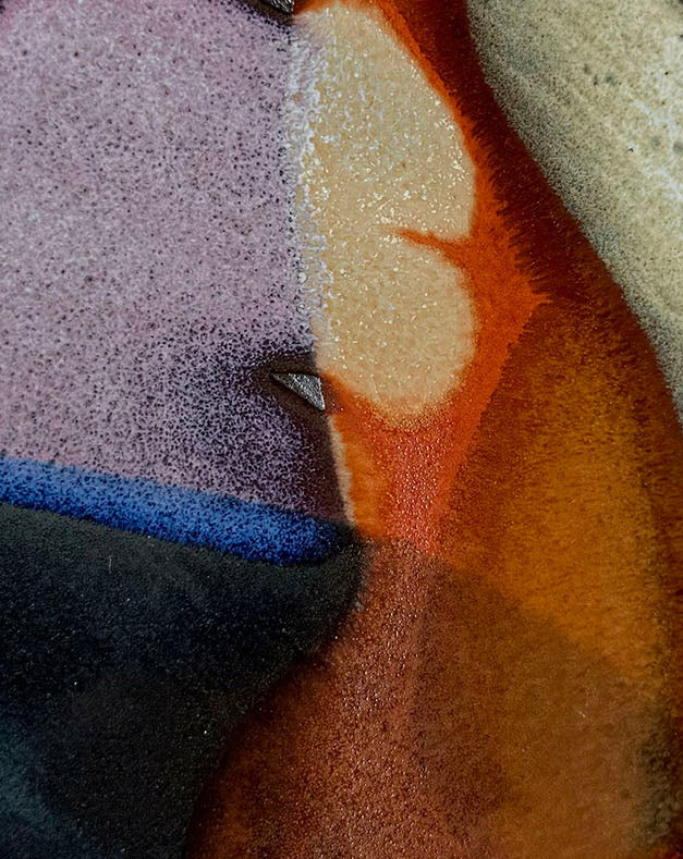 Ceramic Painting "Radiance I"
