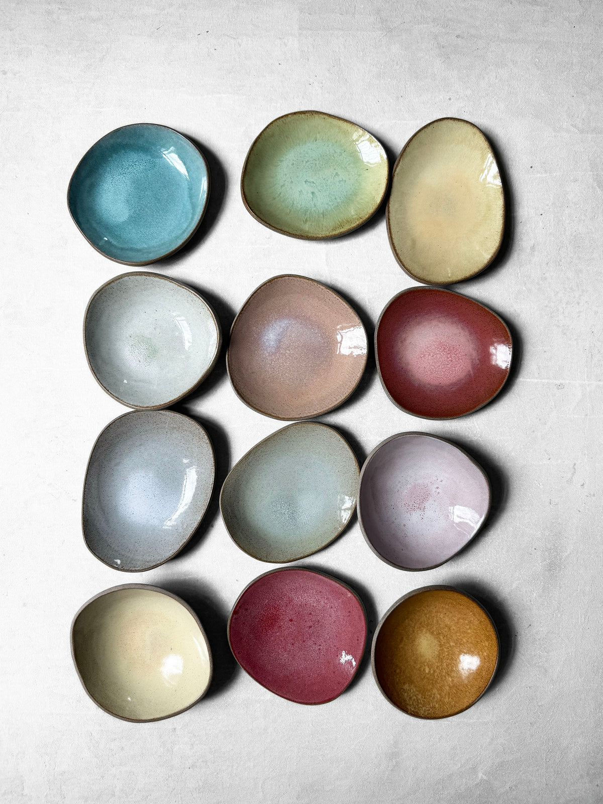 Tapas Plate in Mineral Blue
