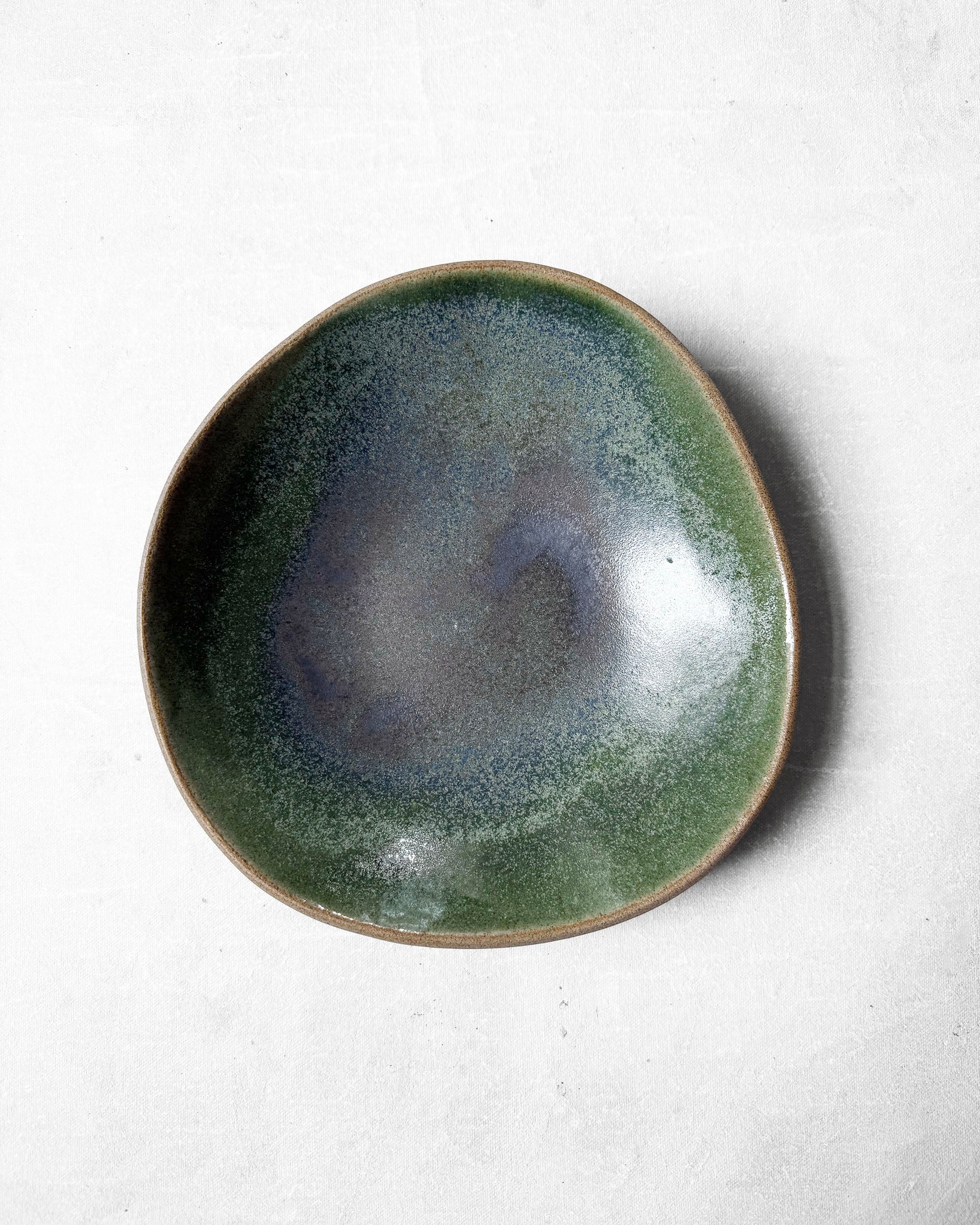 Pasta Bowl in Graphite Moss