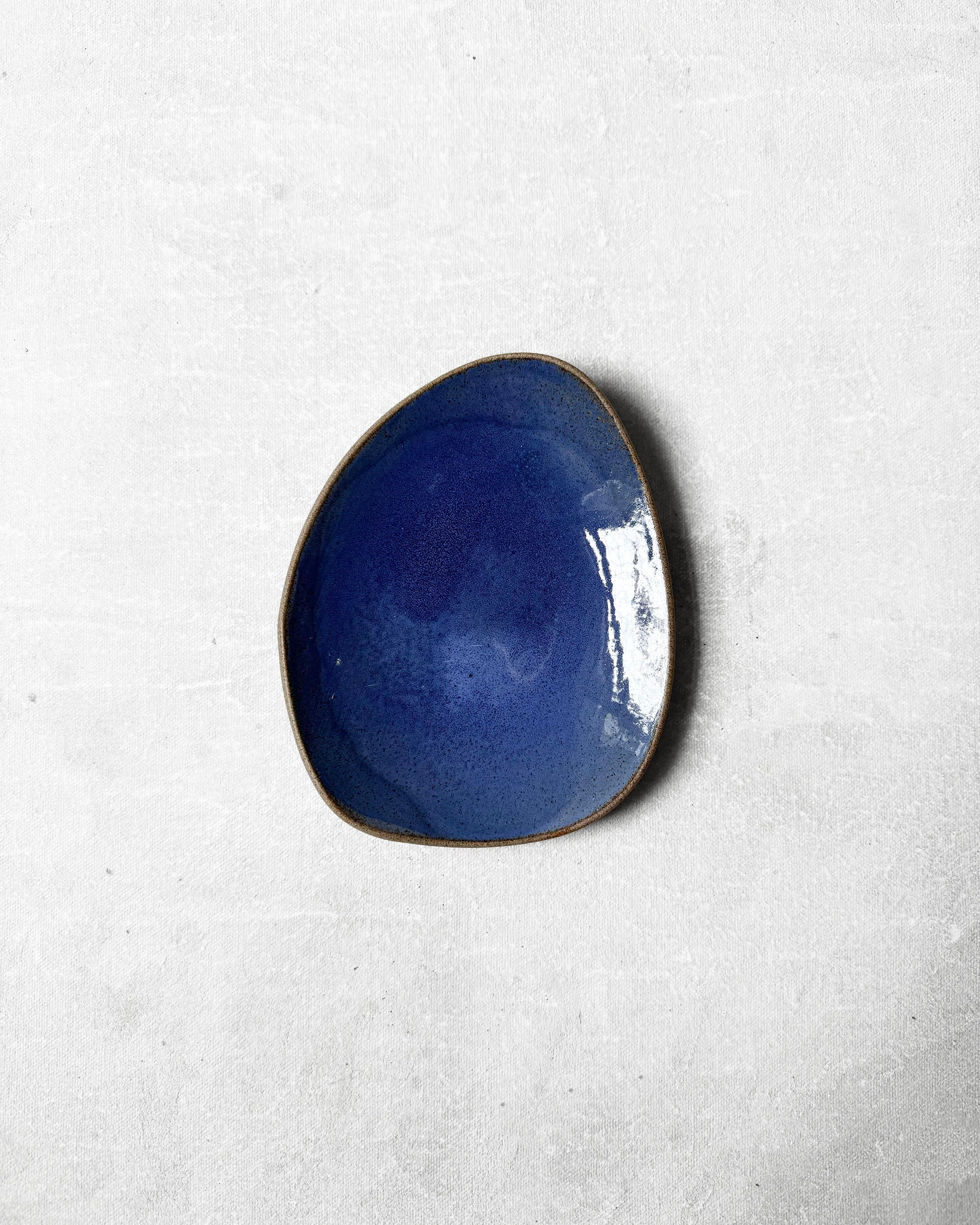 Tapas Plate in Cobalt Splash