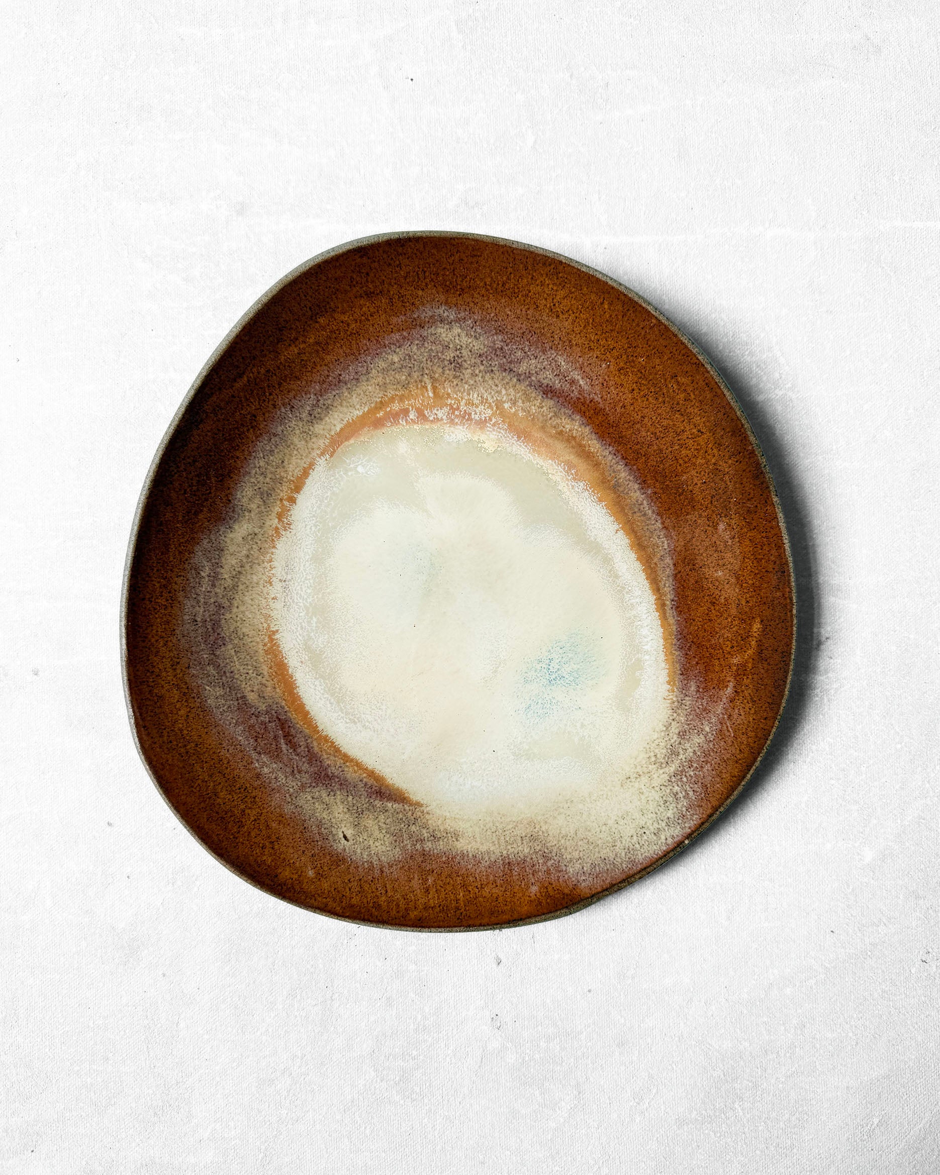 Everyday Plate in Jupiter Swirl
