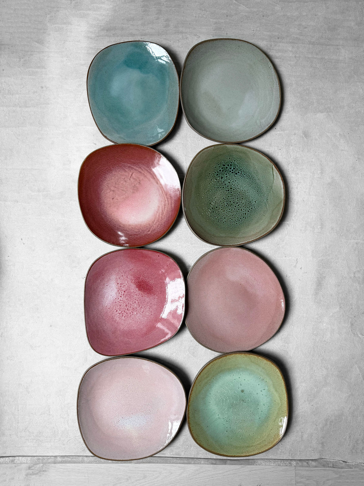 Dinner Plate in Speckled Verde