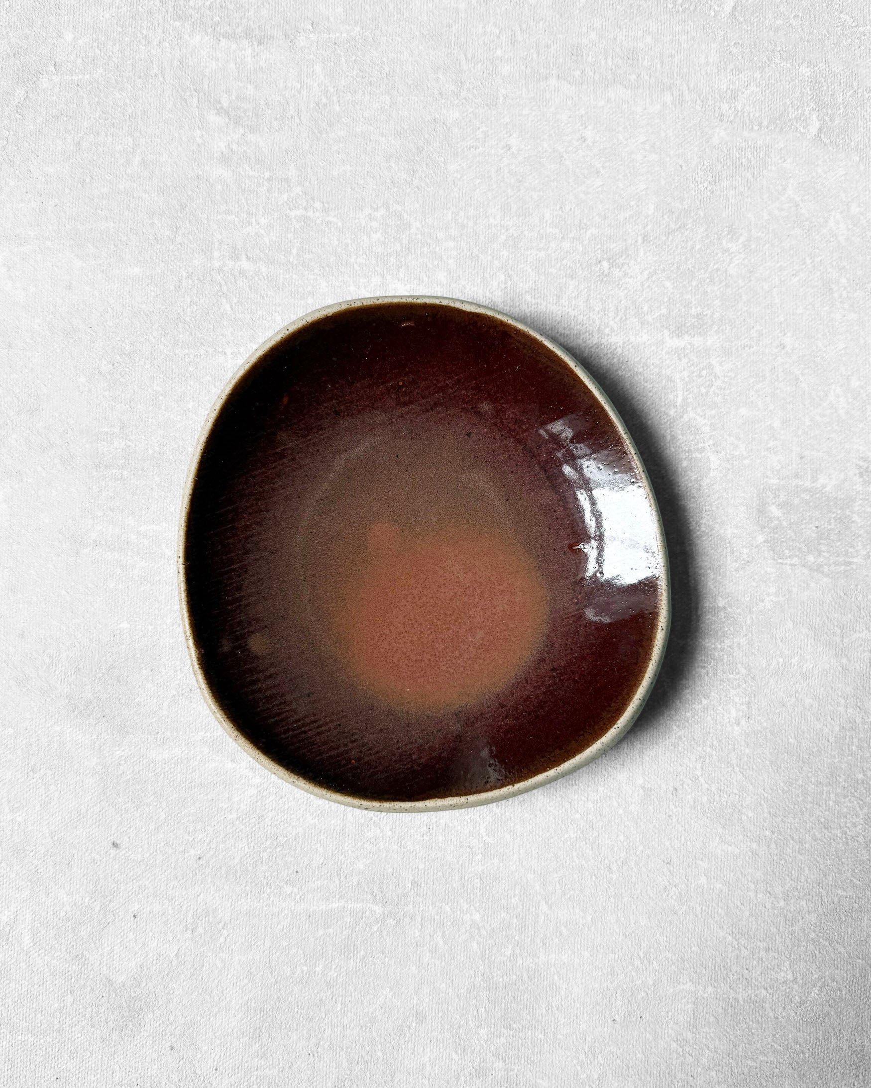 Tapas Plate in Black Cherry