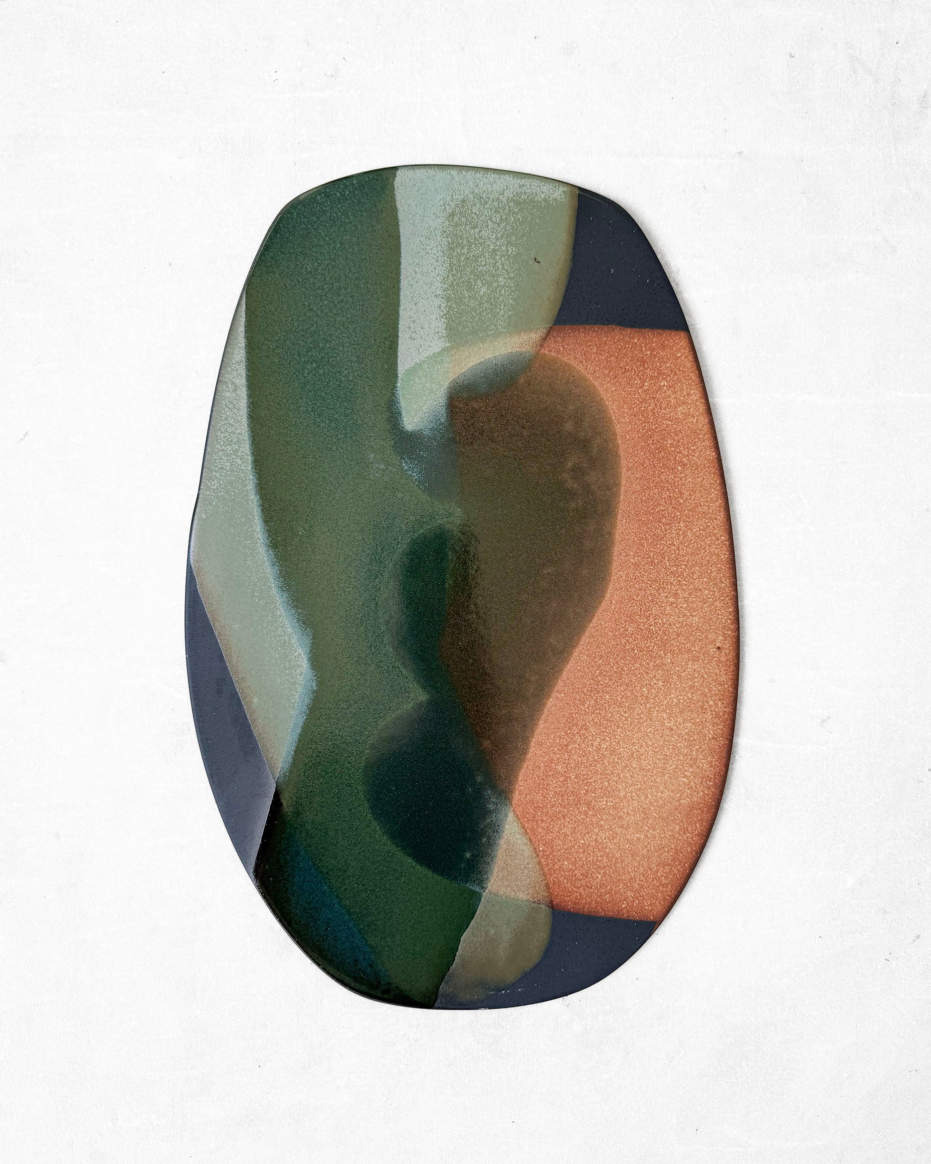 Ceramic Painting "Embrace I"