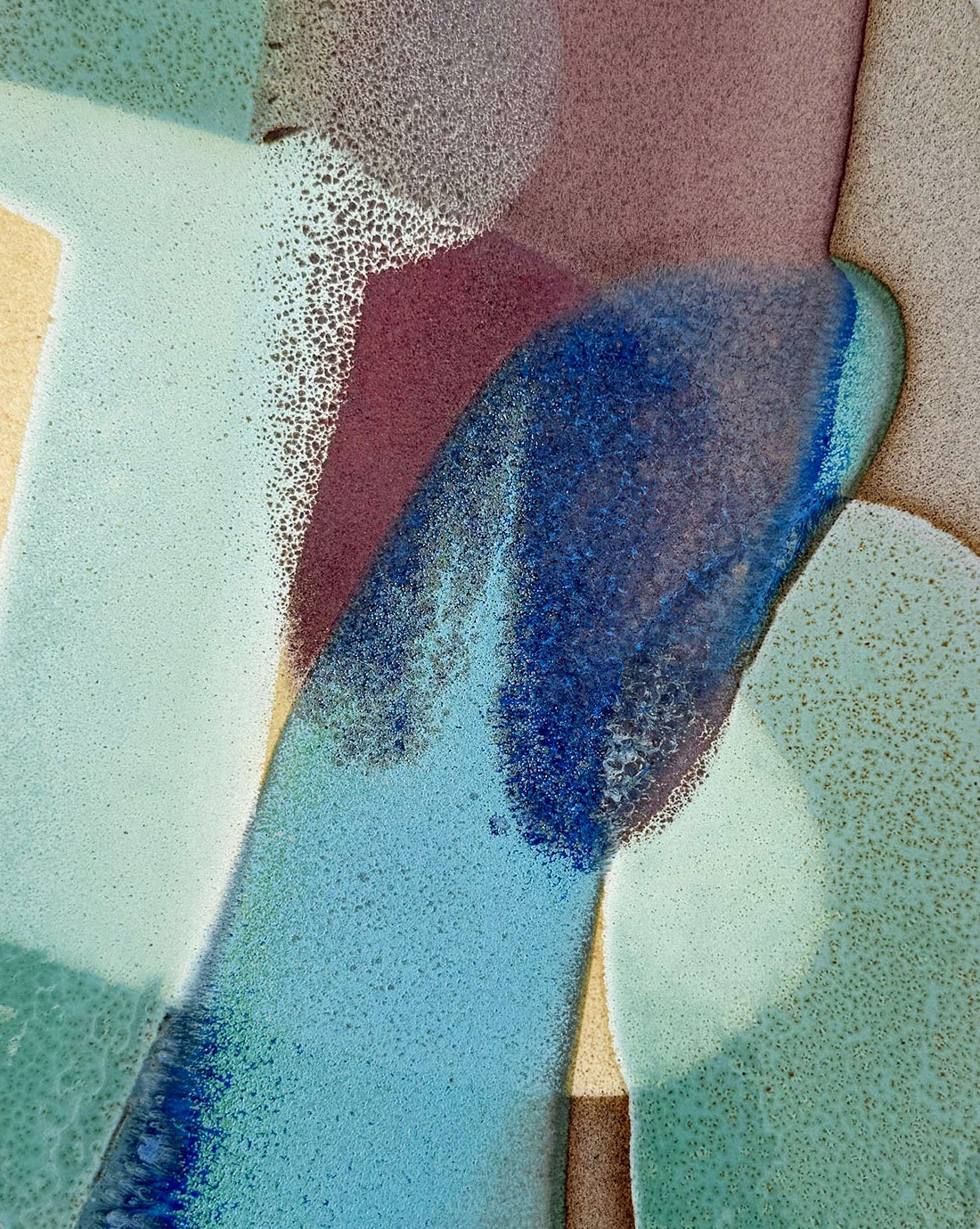 Ceramic Painting "Embrace II"