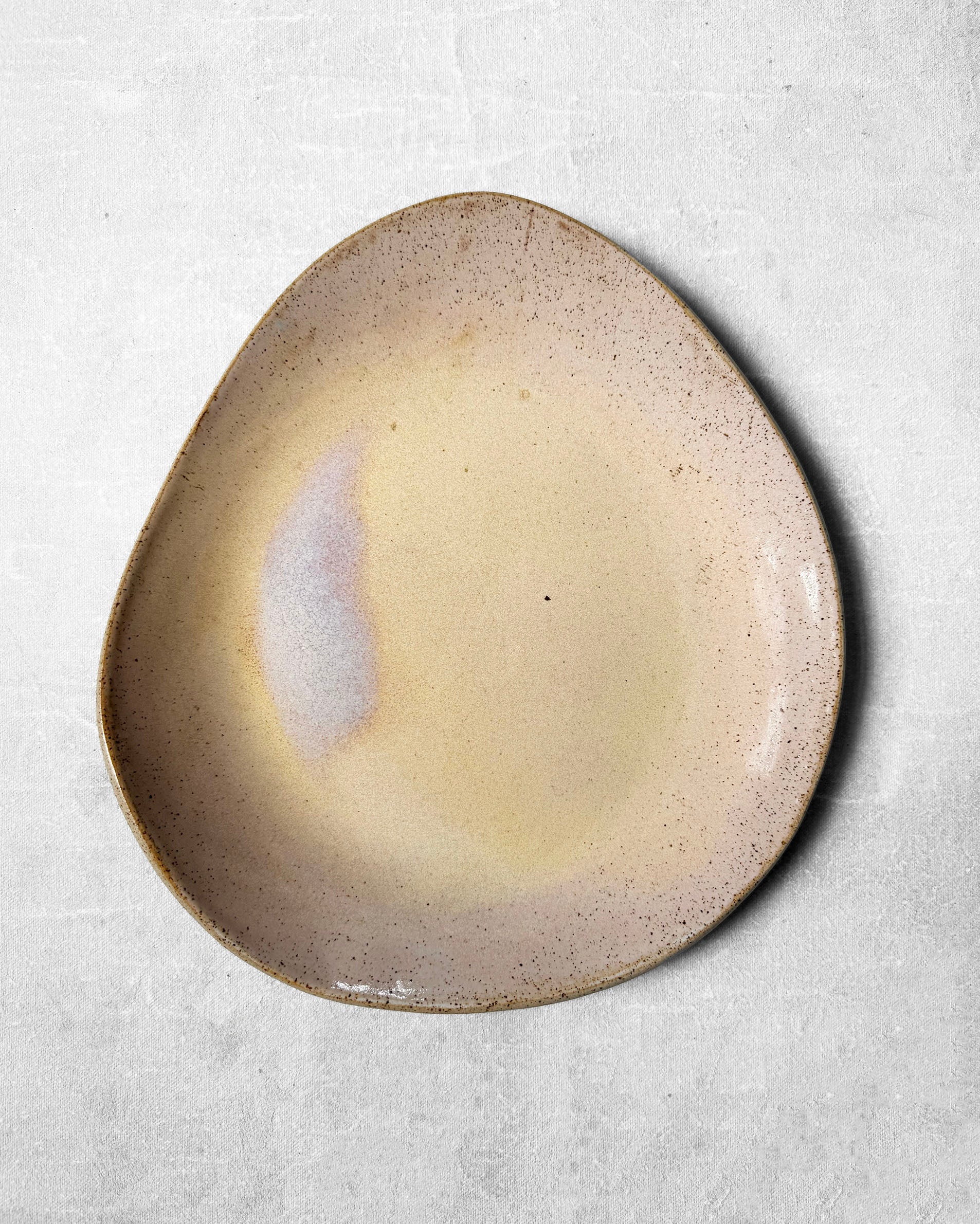 Dinner Plate in Peach Glow