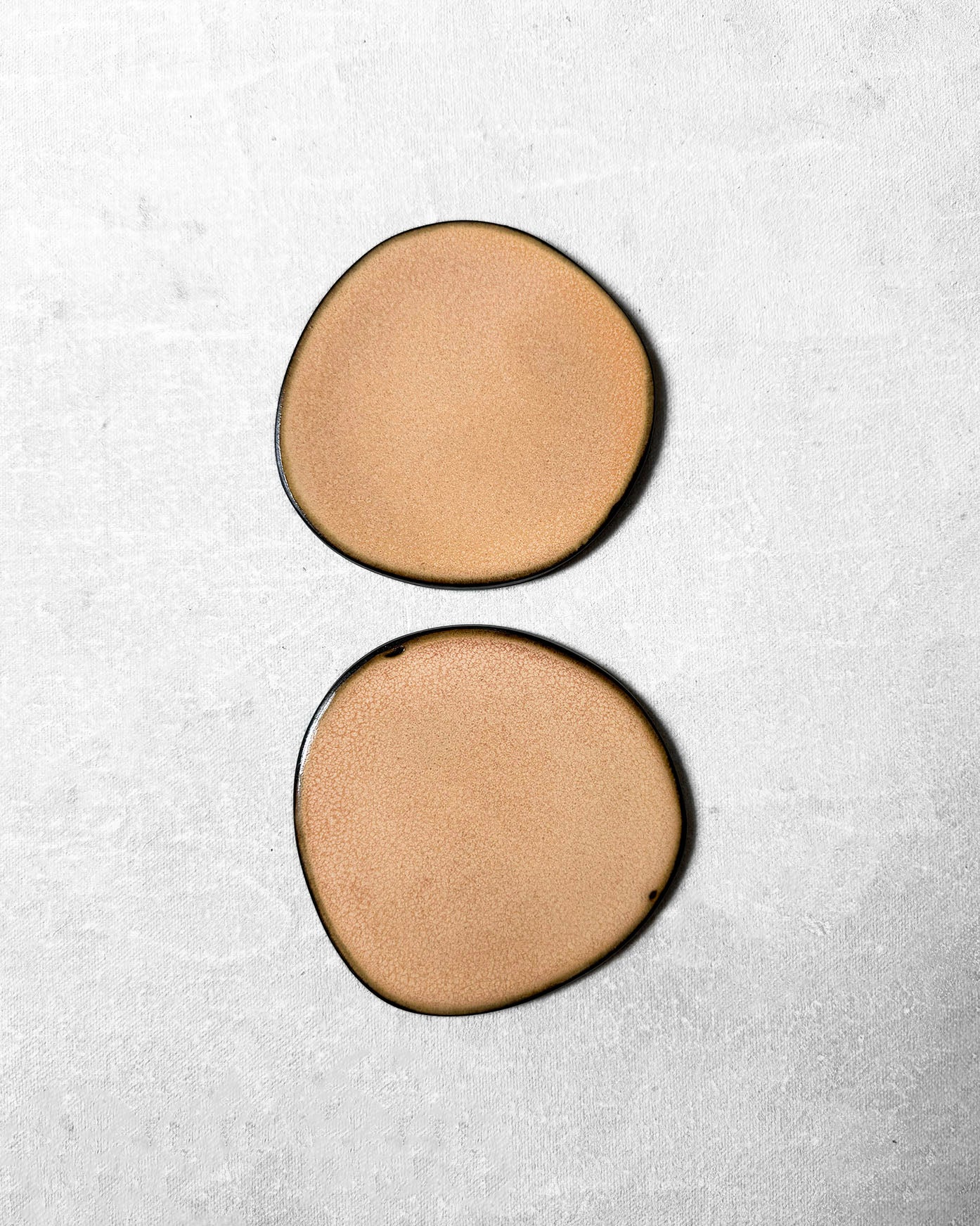 Coaster Set in Apricot