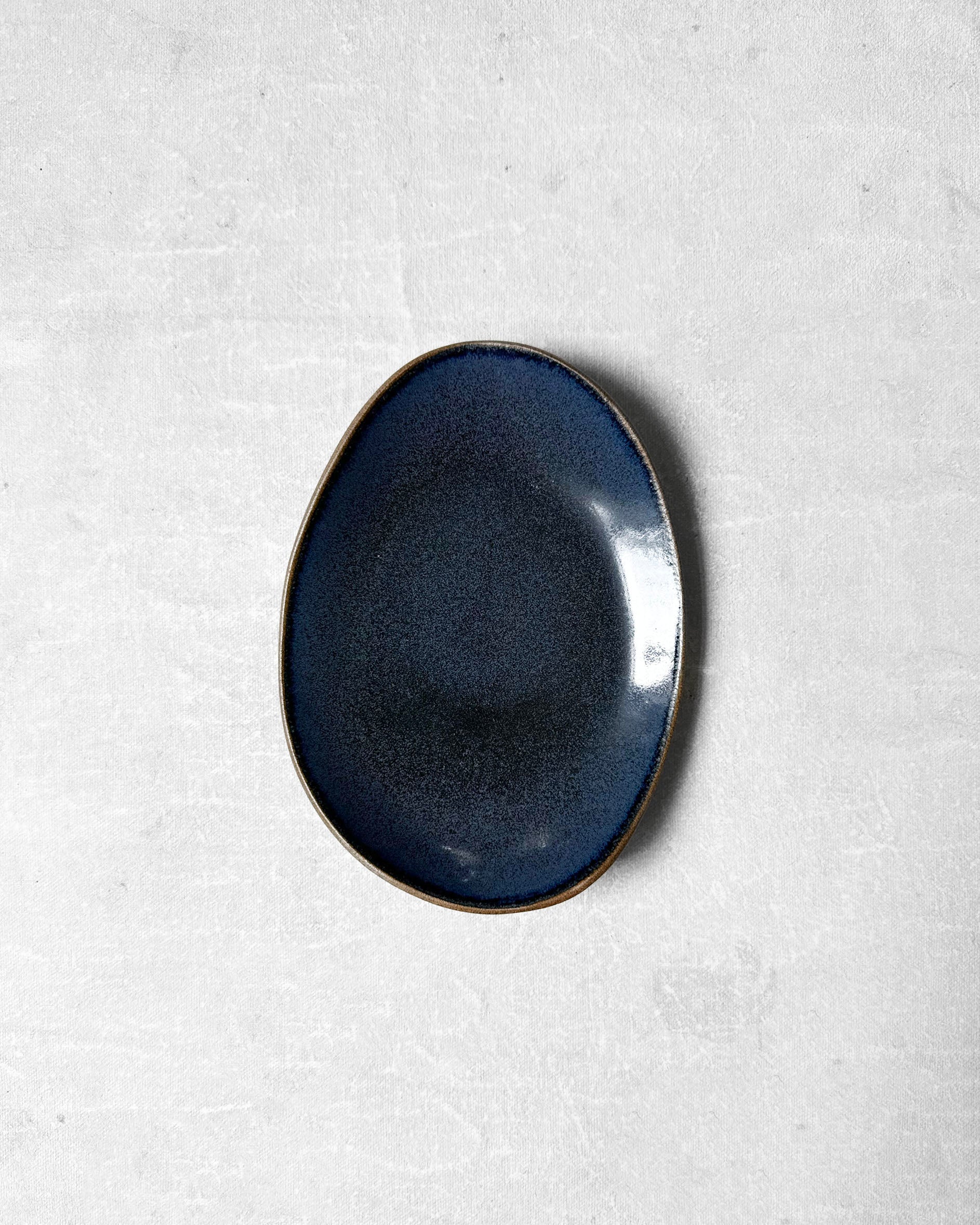 Tapas Plate in Cosmic Blue