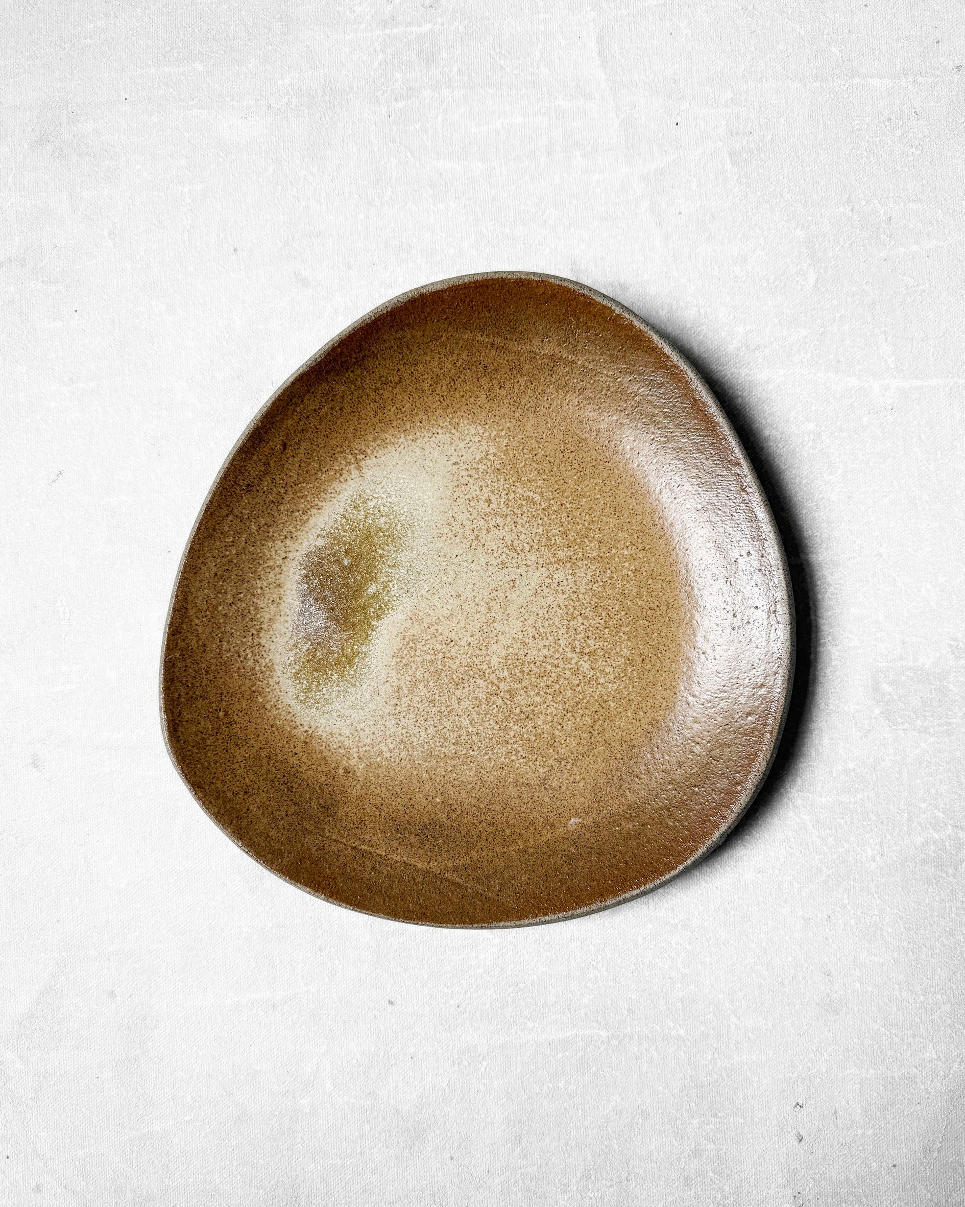 Dessert Plate in Toffee