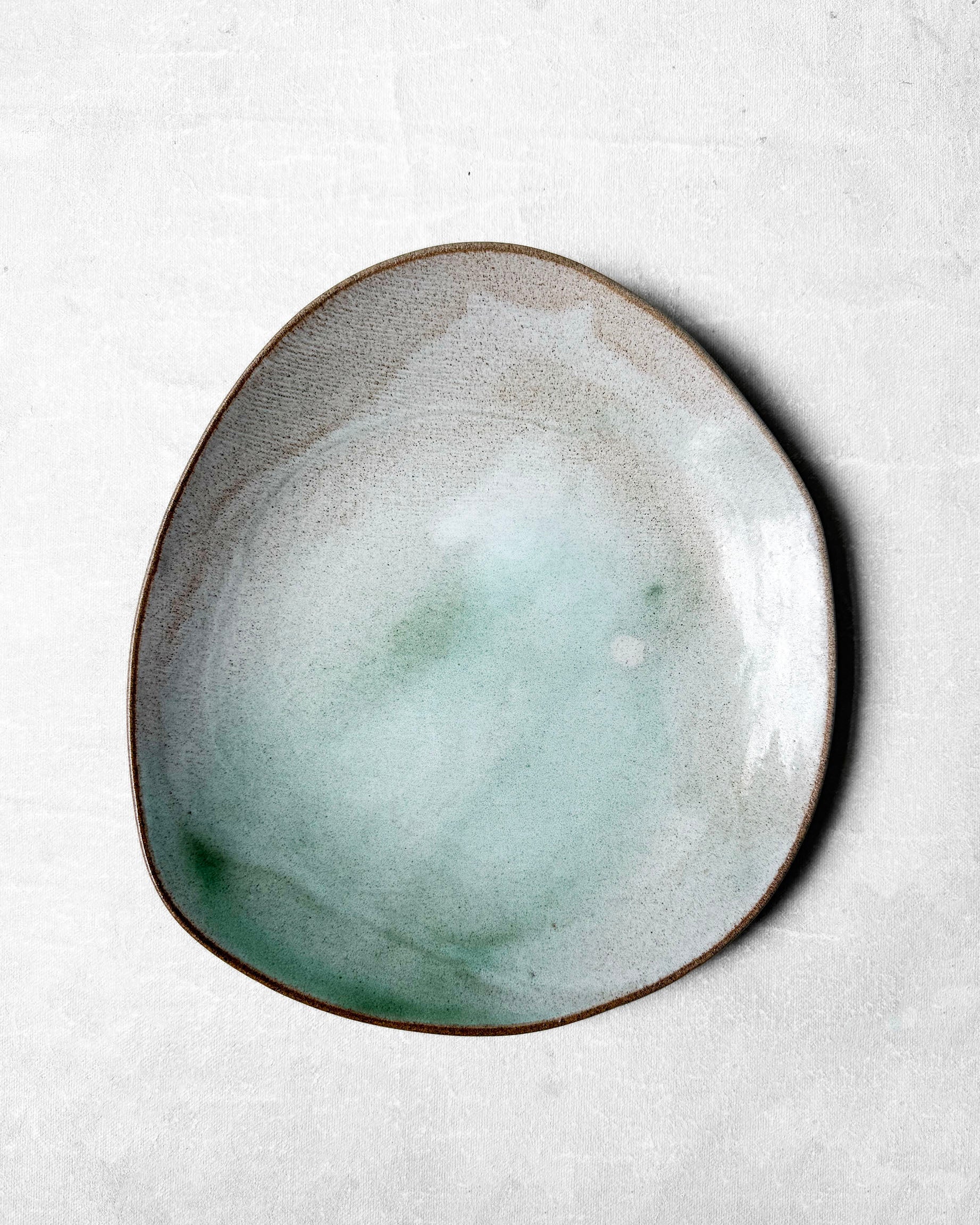 Dinner Plate in Sea Glass