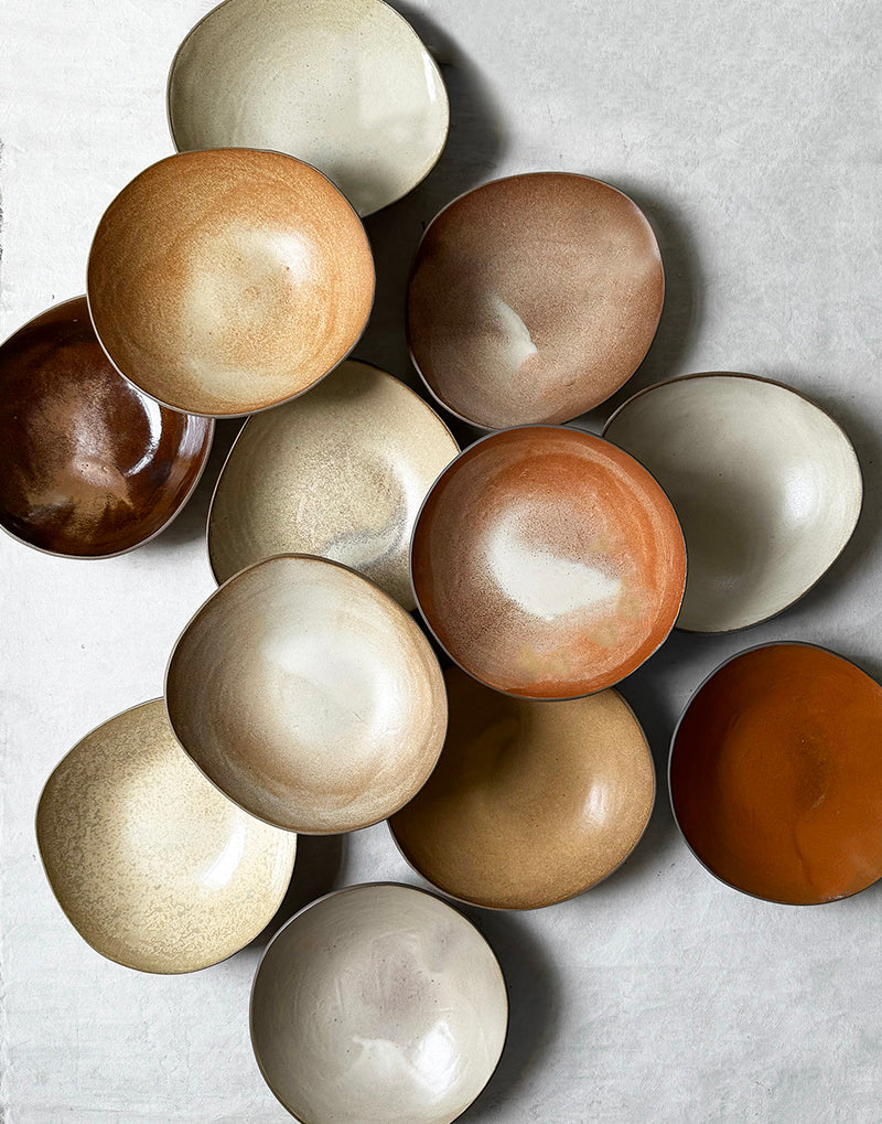 Everyday Plate in Caramel Swirl