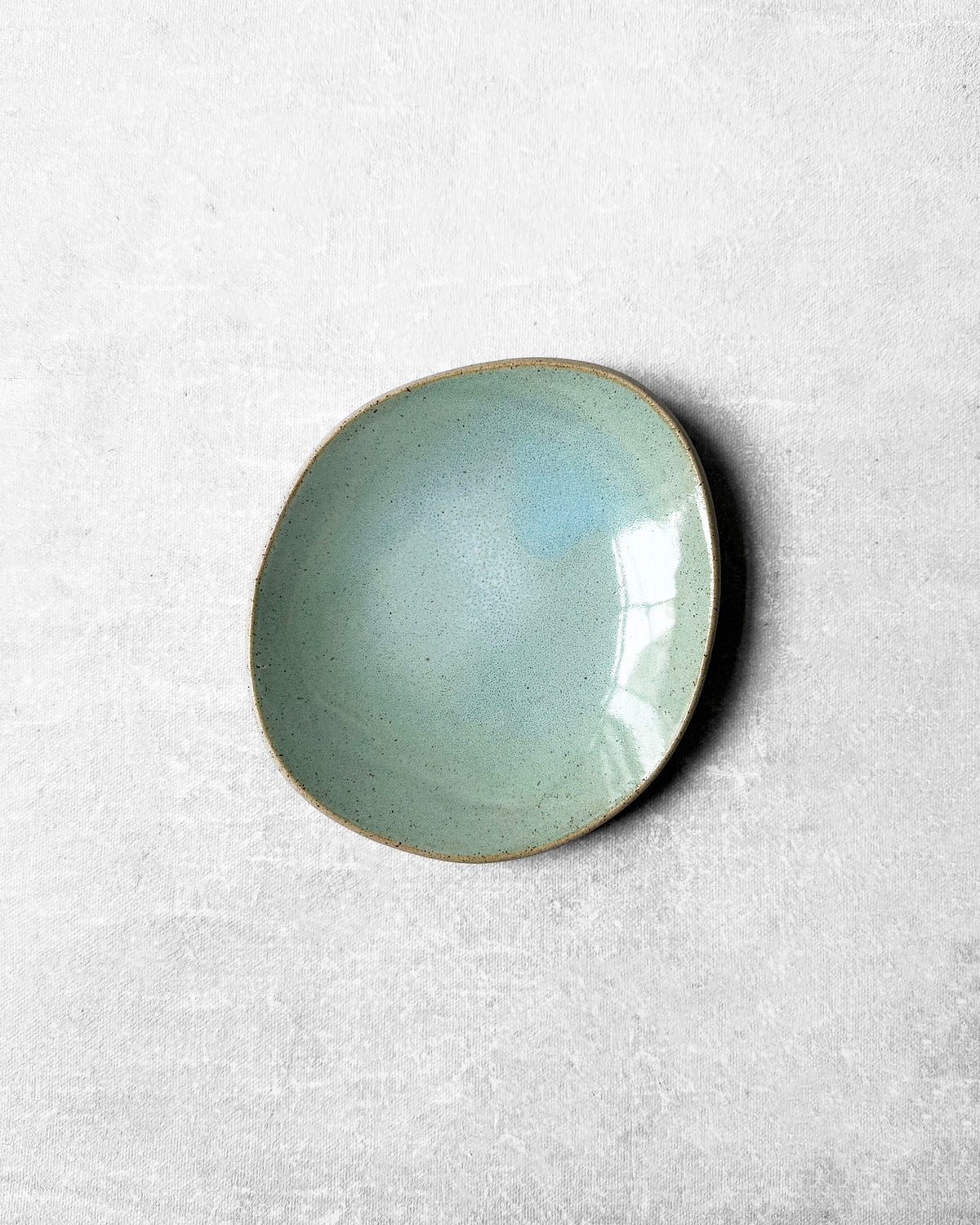 Tapas Plate in Frost Green