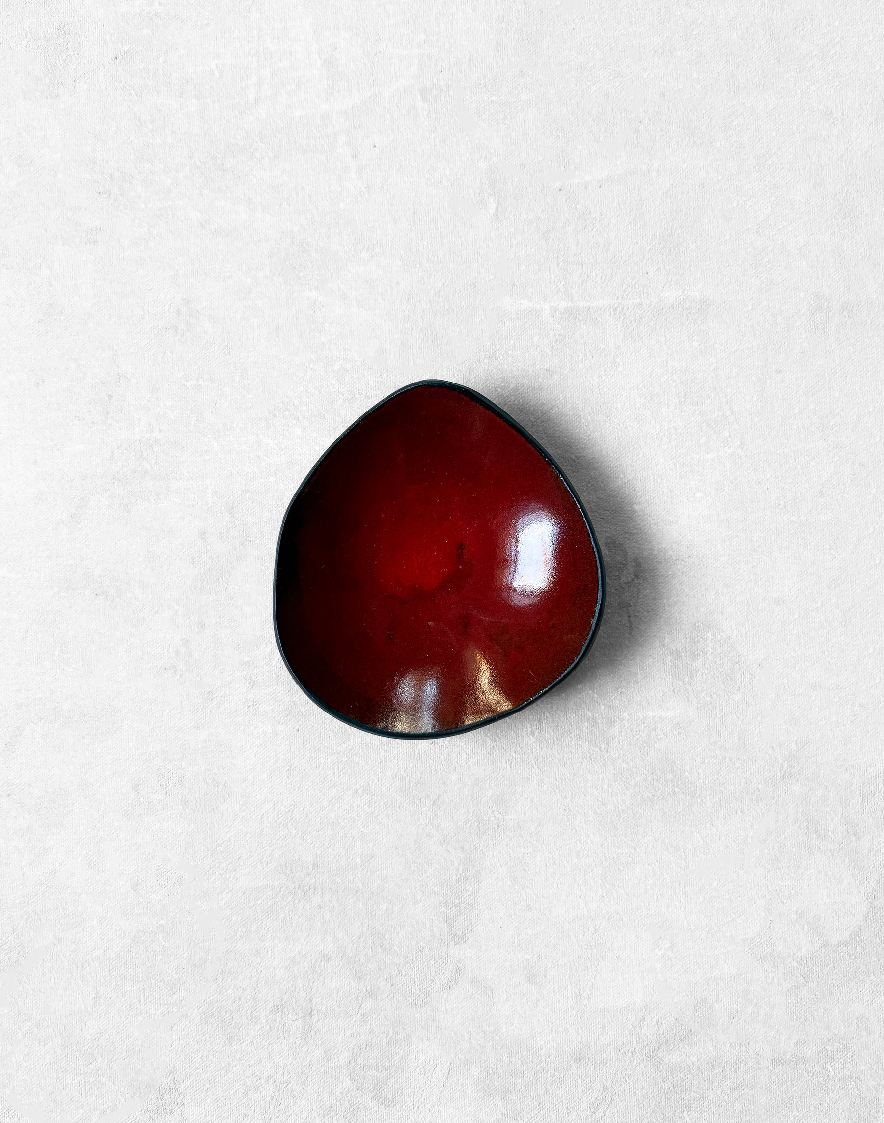 Tapas Plate in Ruby Red