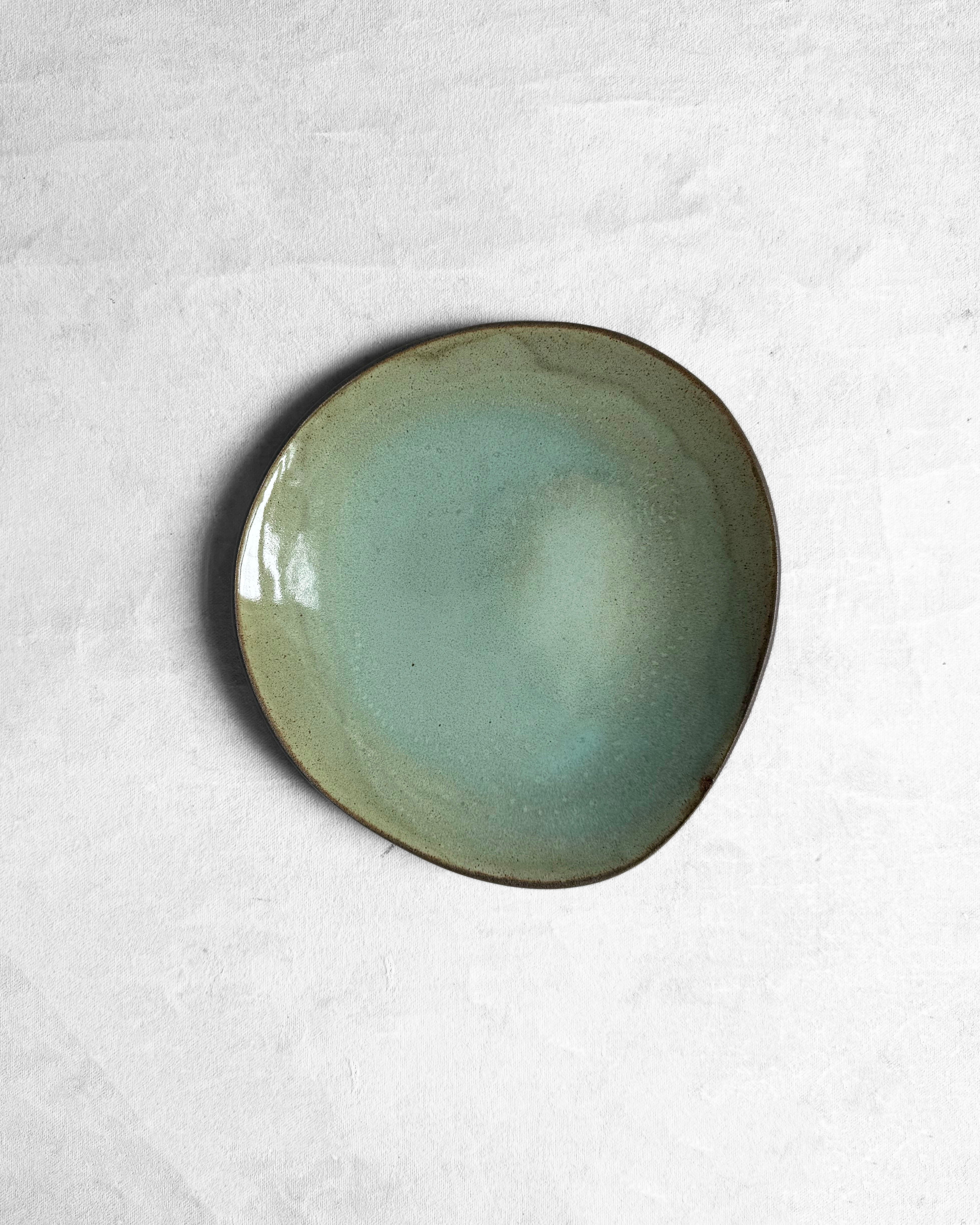 Dessert Plate in Avo Green