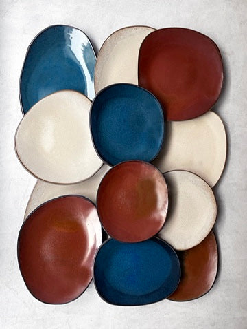 Large Serving Platter in Spicy Plum