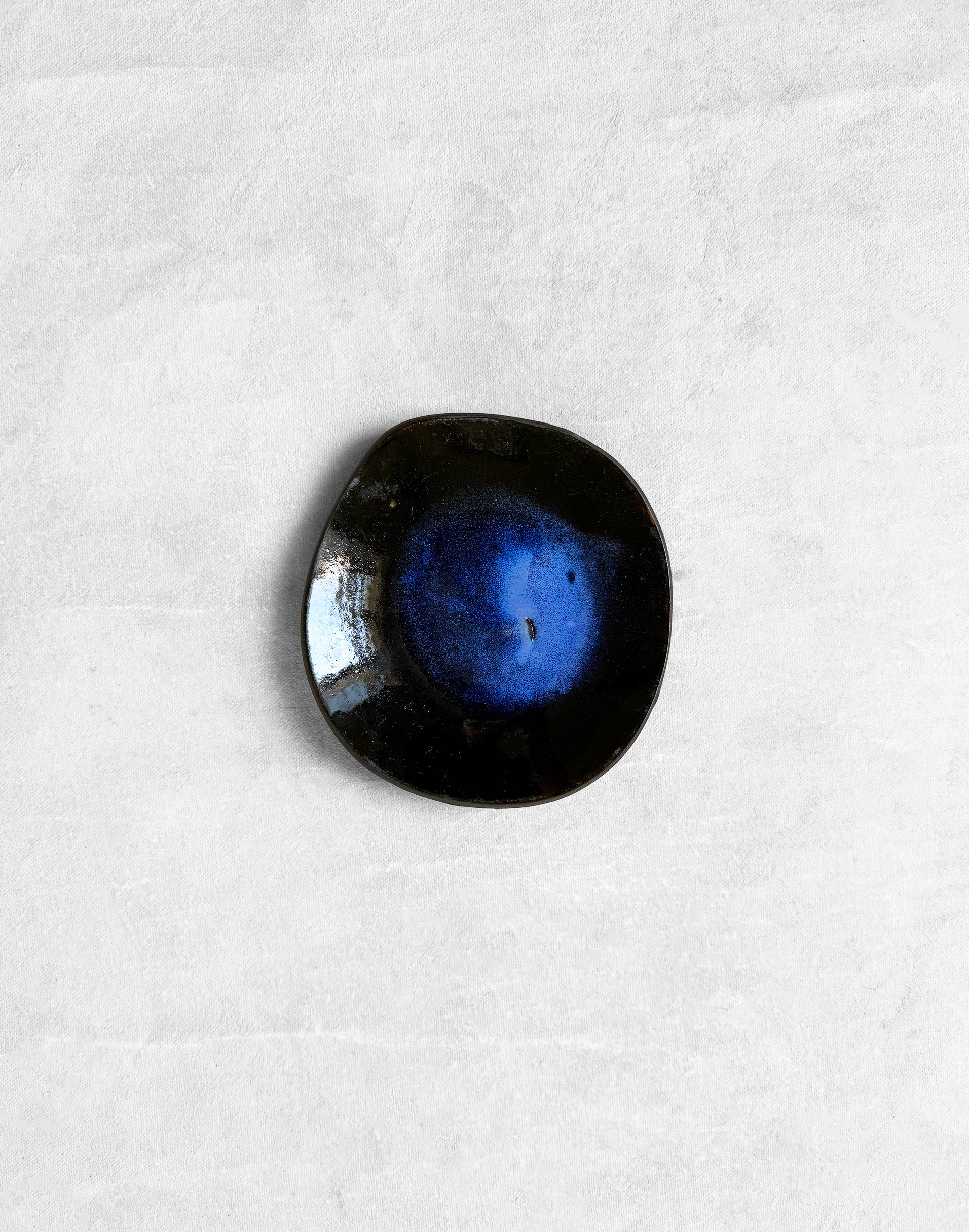 Tapas Plate in Electric Blue