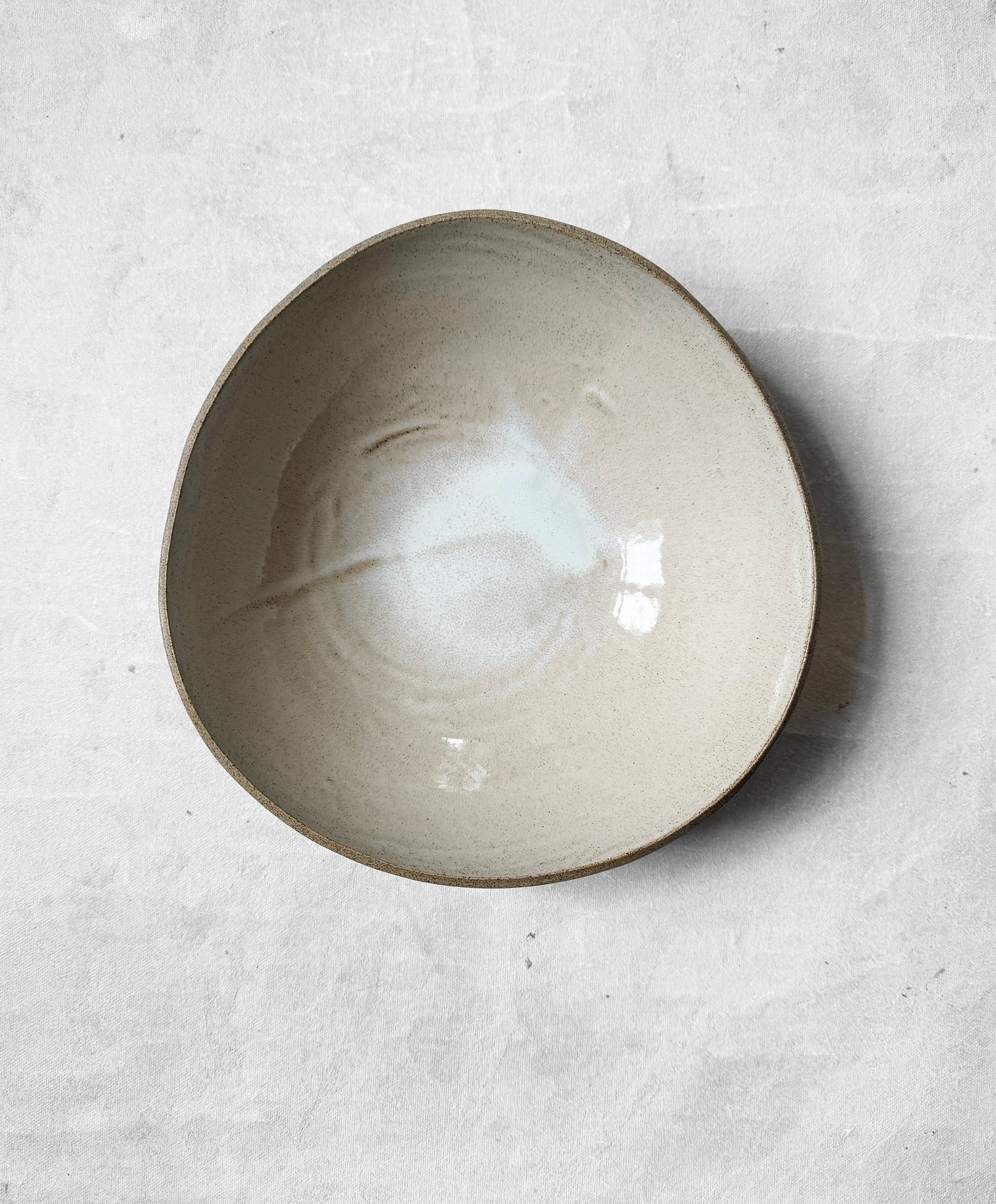 Pasta Bowl in Alabaster