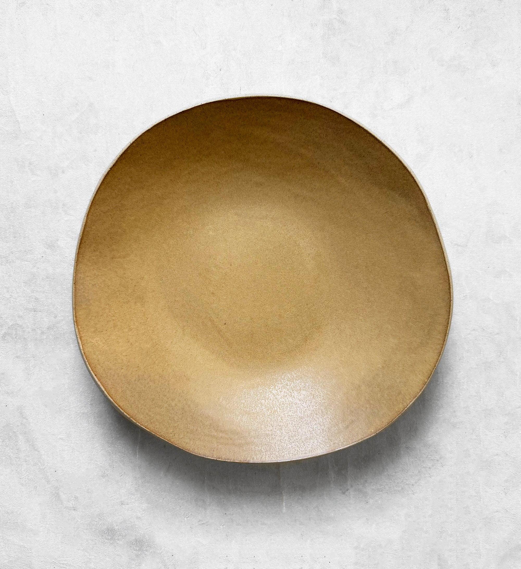 Statement Bowl in Matte Honey