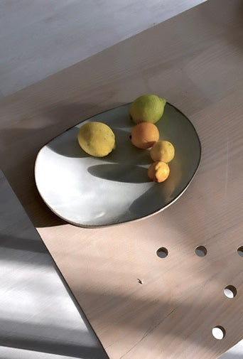 Small Serving Platter in Sage