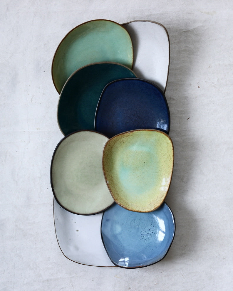 Dessert Plate in Avo Green