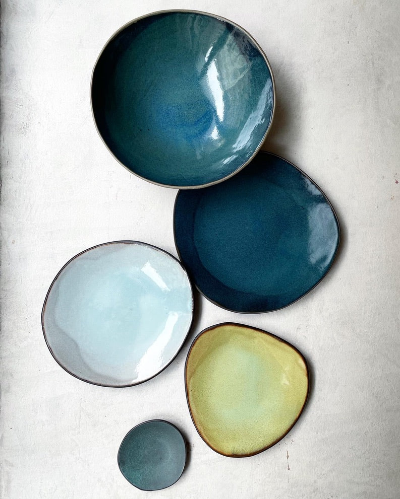 Dessert Plate in Lagoon