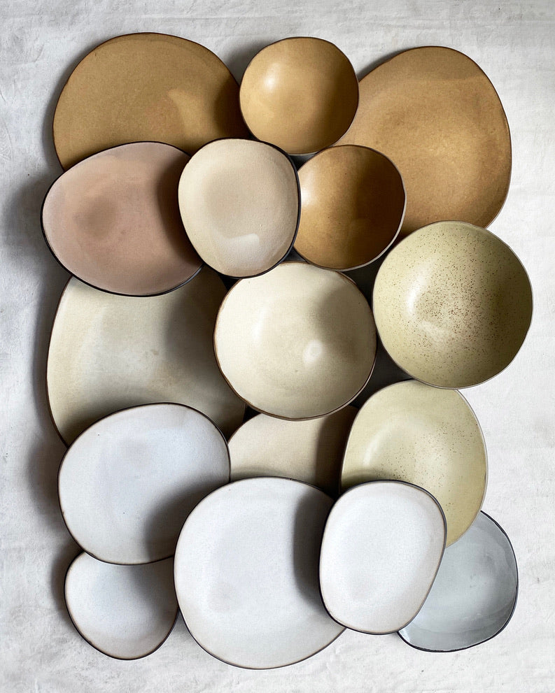 Dessert Plate in Silky Almond