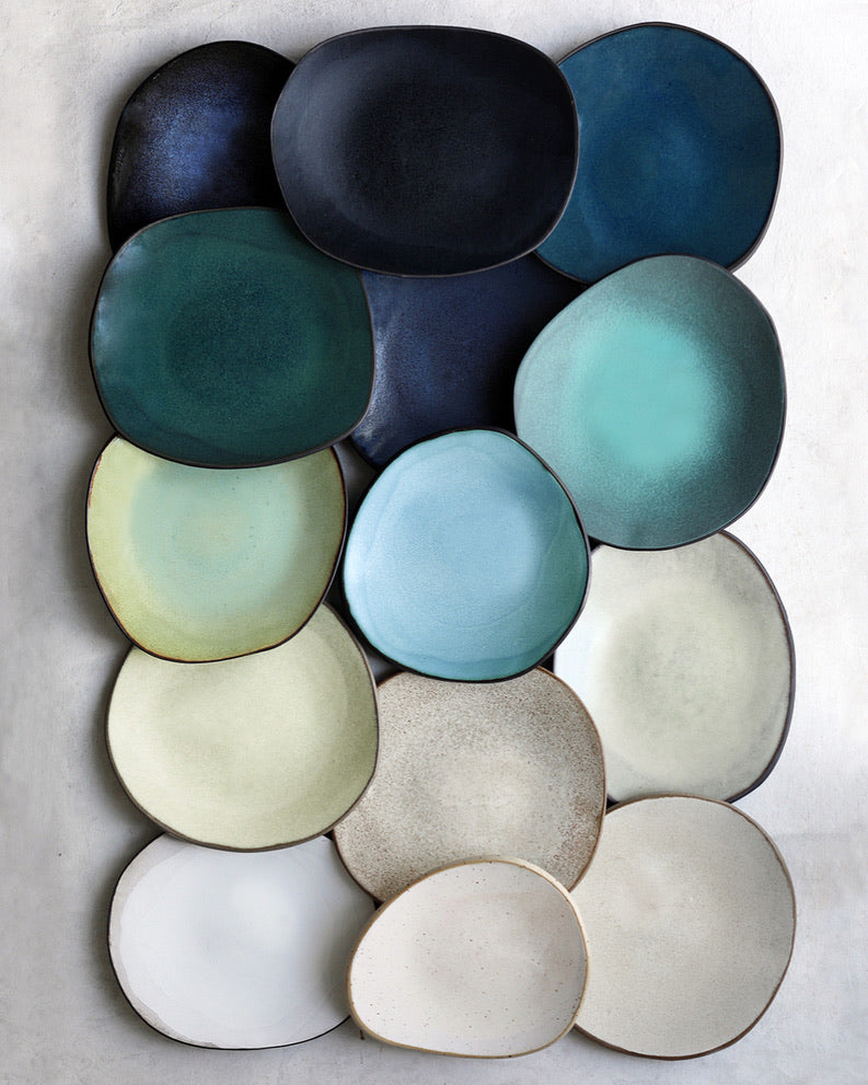 Tapas Plate in Matte Lagoon