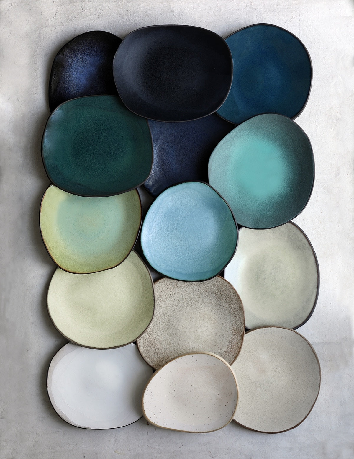 Dinner Plate in Smoky Blue