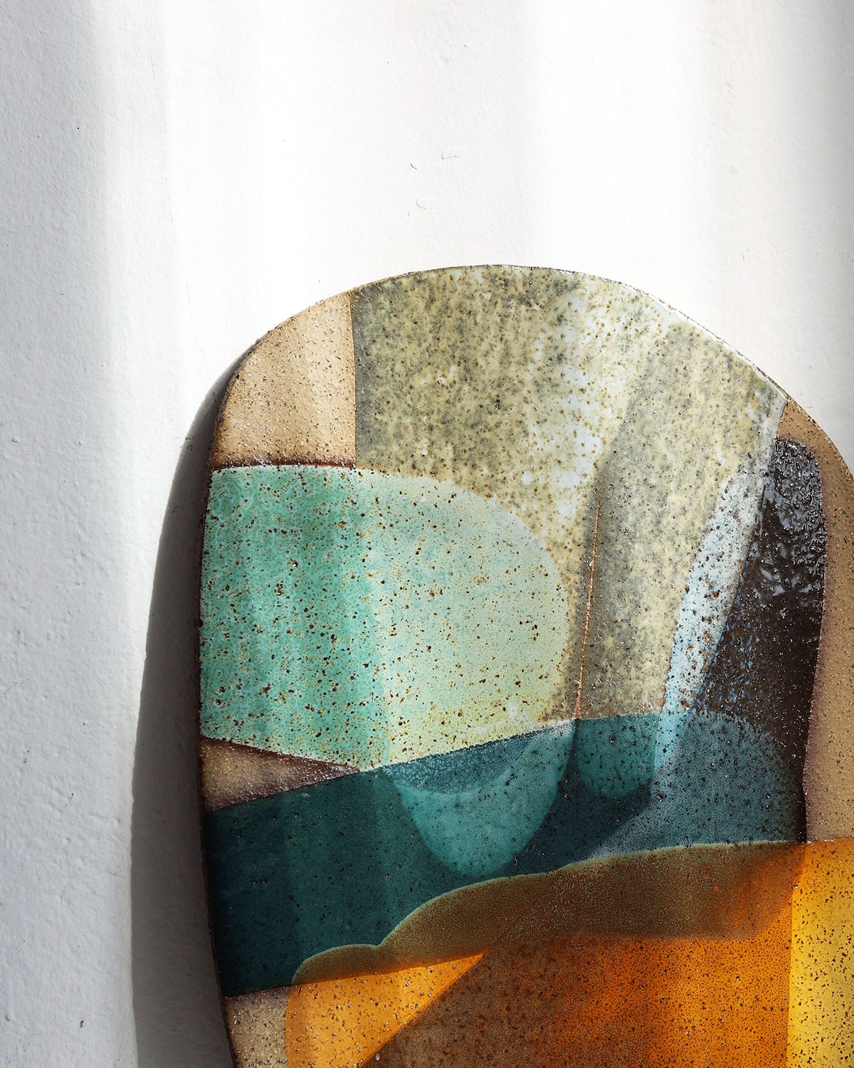 Ceramic Painting "Studies of the Setting Sun"