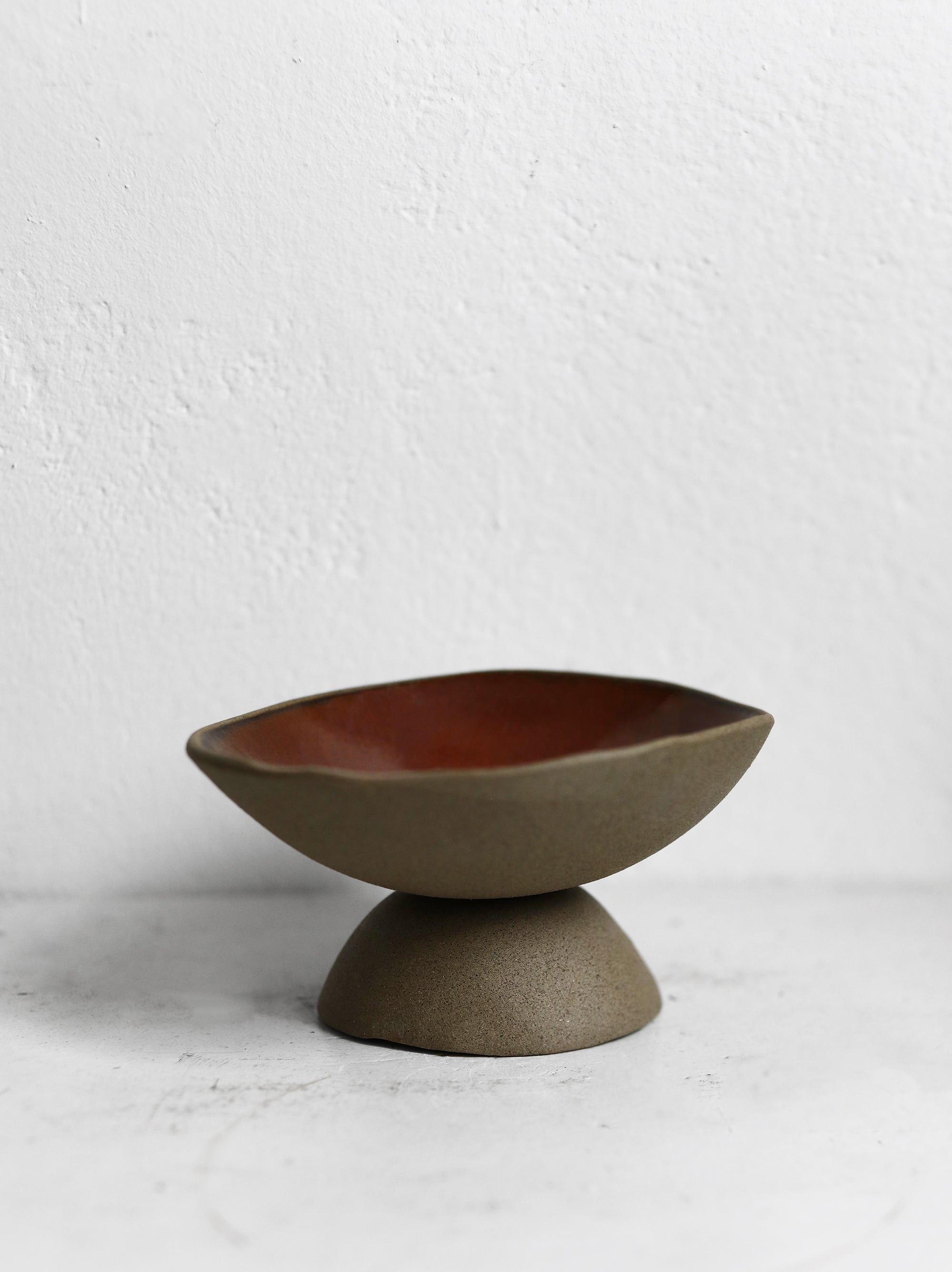 Balance Bowl in Deep Red