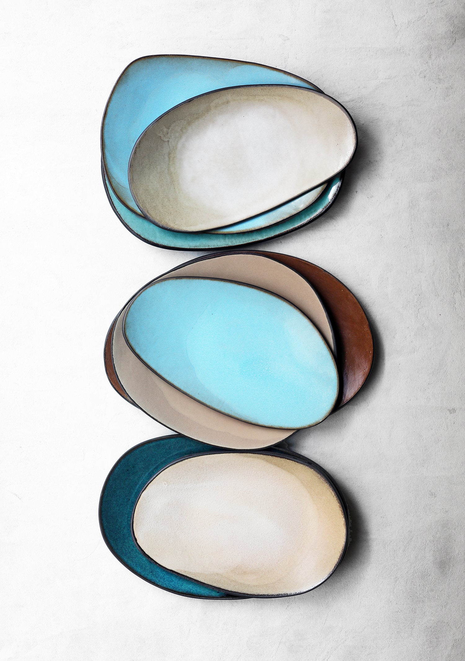 Serving Platters Trio