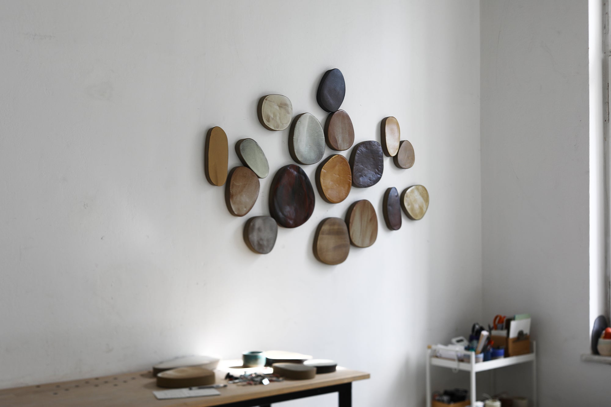 Wall Sculpture Art Piece for Nadav & Maggie