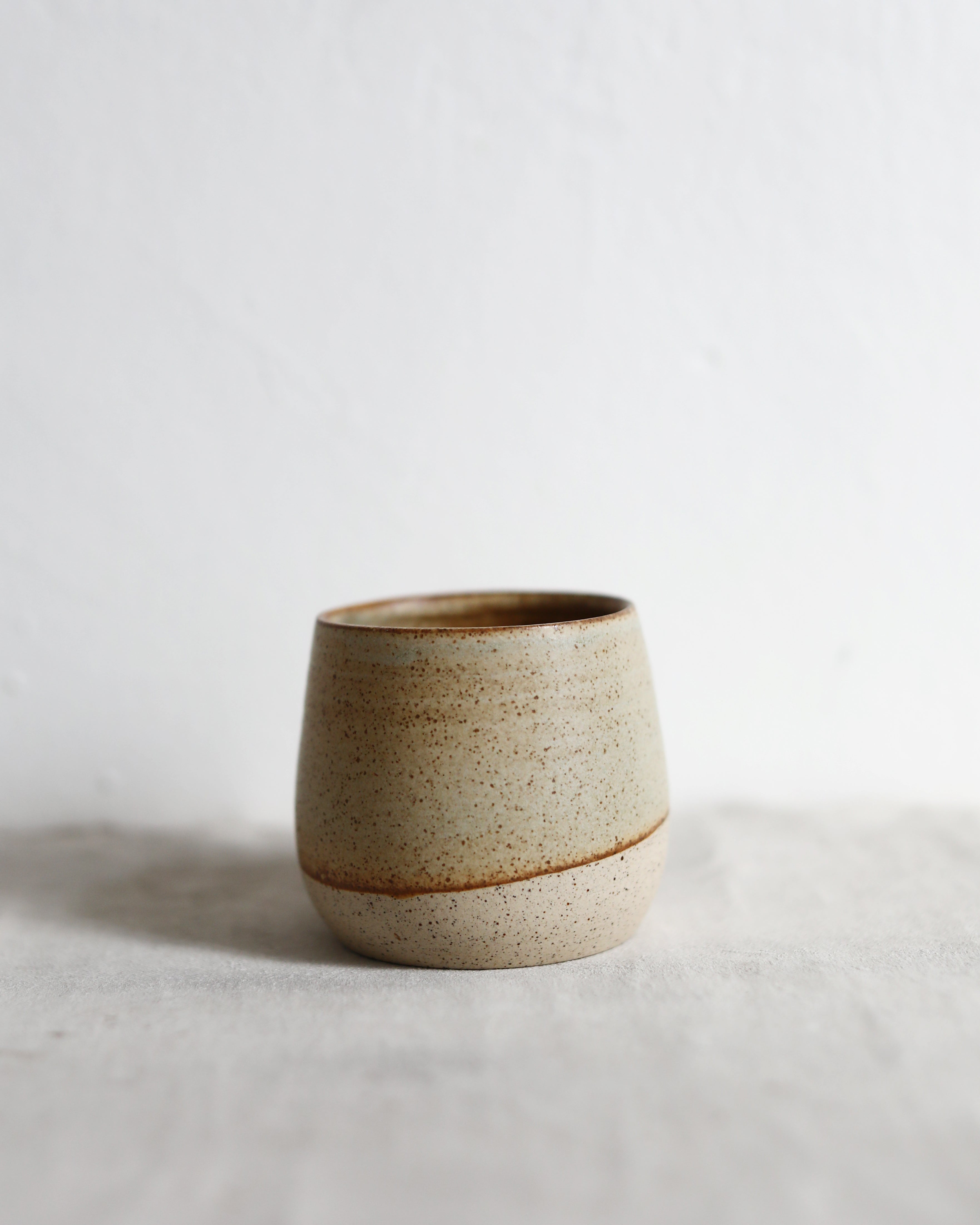 Cappuccino Cup in Rusty Sage