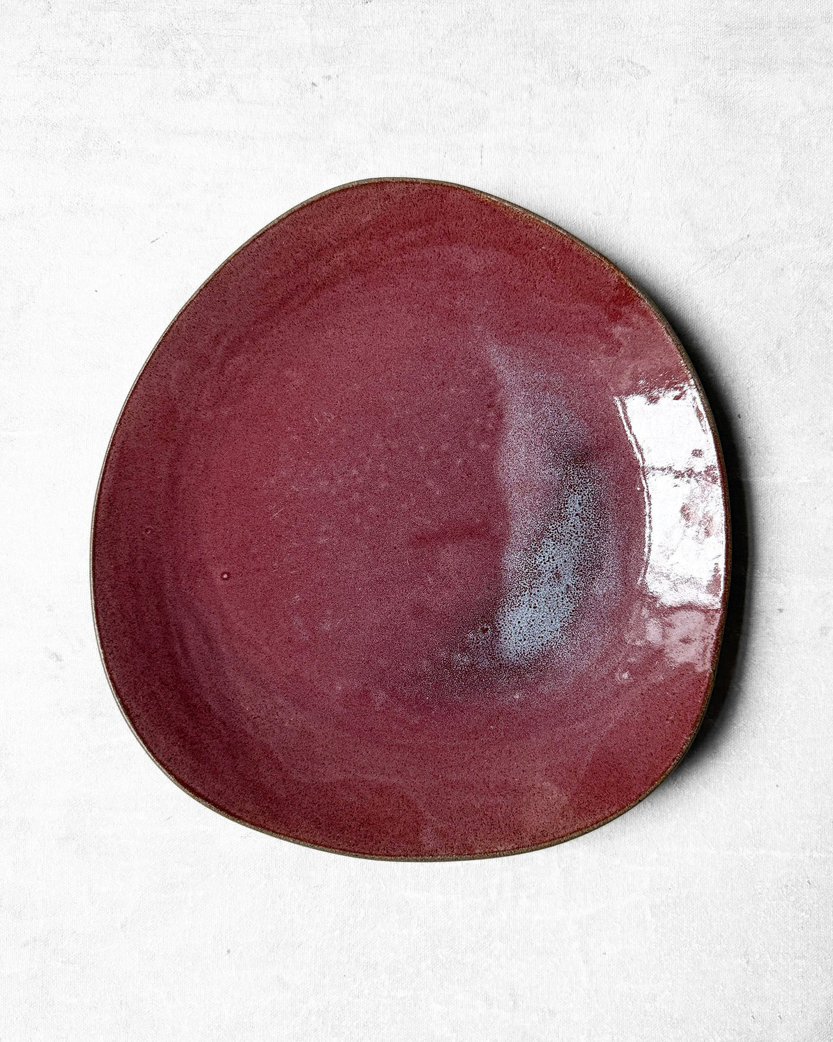 Dinner Plate in Hot Berry