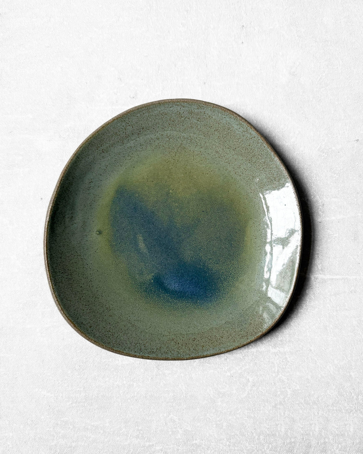 Dessert Plate in Zen Garden