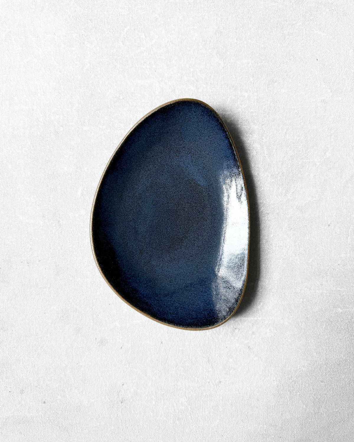 Tapas Plate in Cosmic Blue