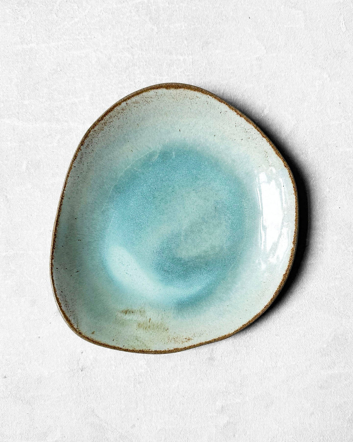 Dessert Plate in Sea Glass