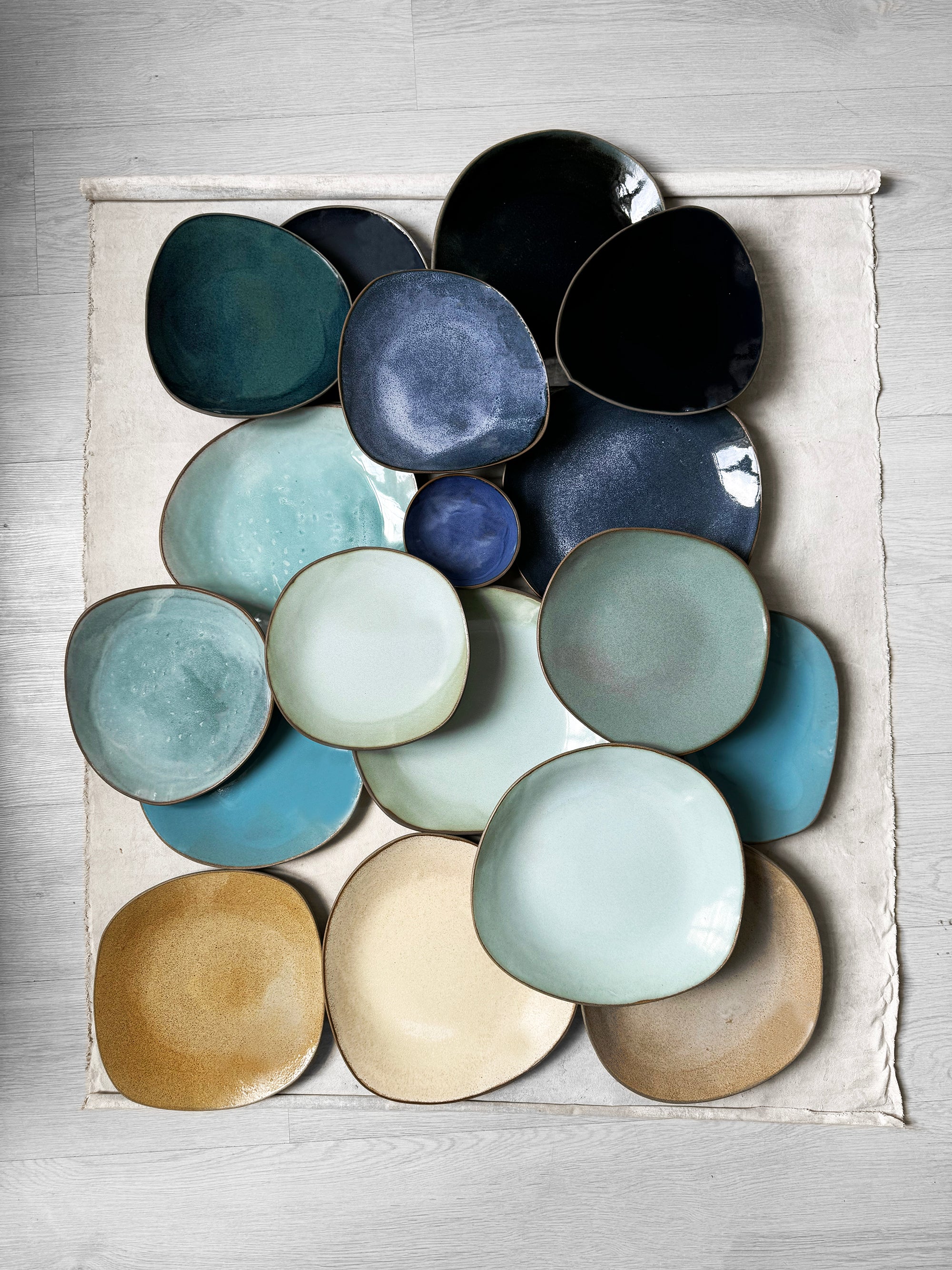 Pasta Bowl in Azure Blue